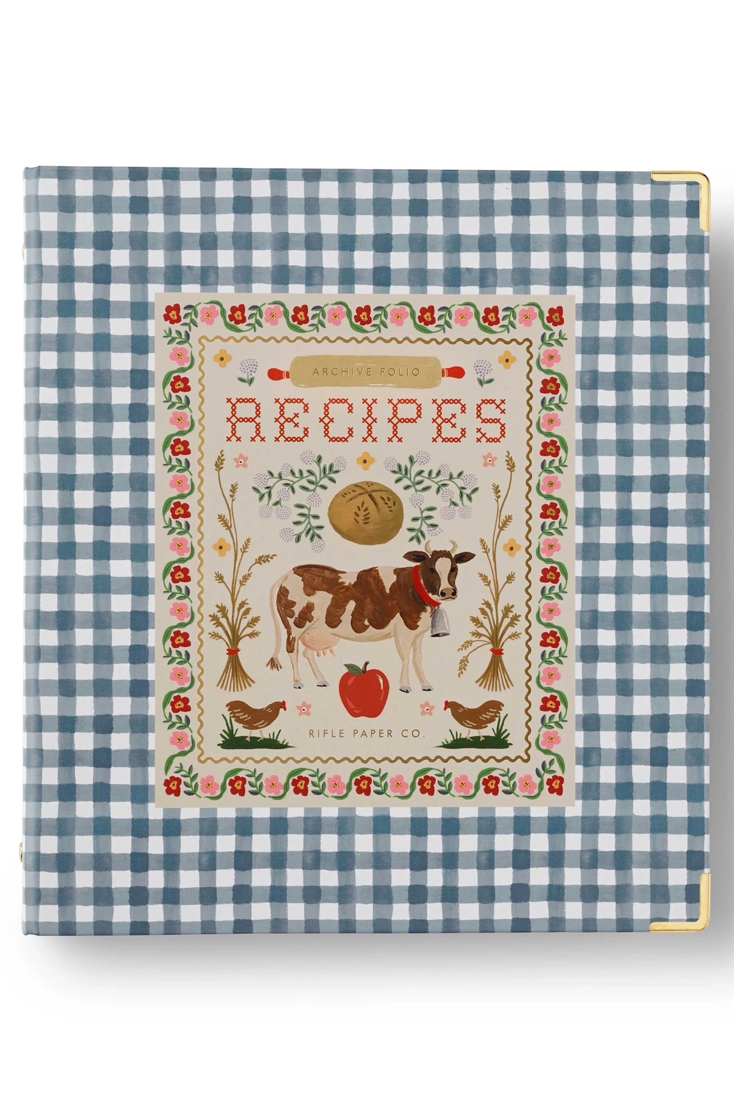 RIFLE PAPER CO - Home Sweet Home Recipe Binder