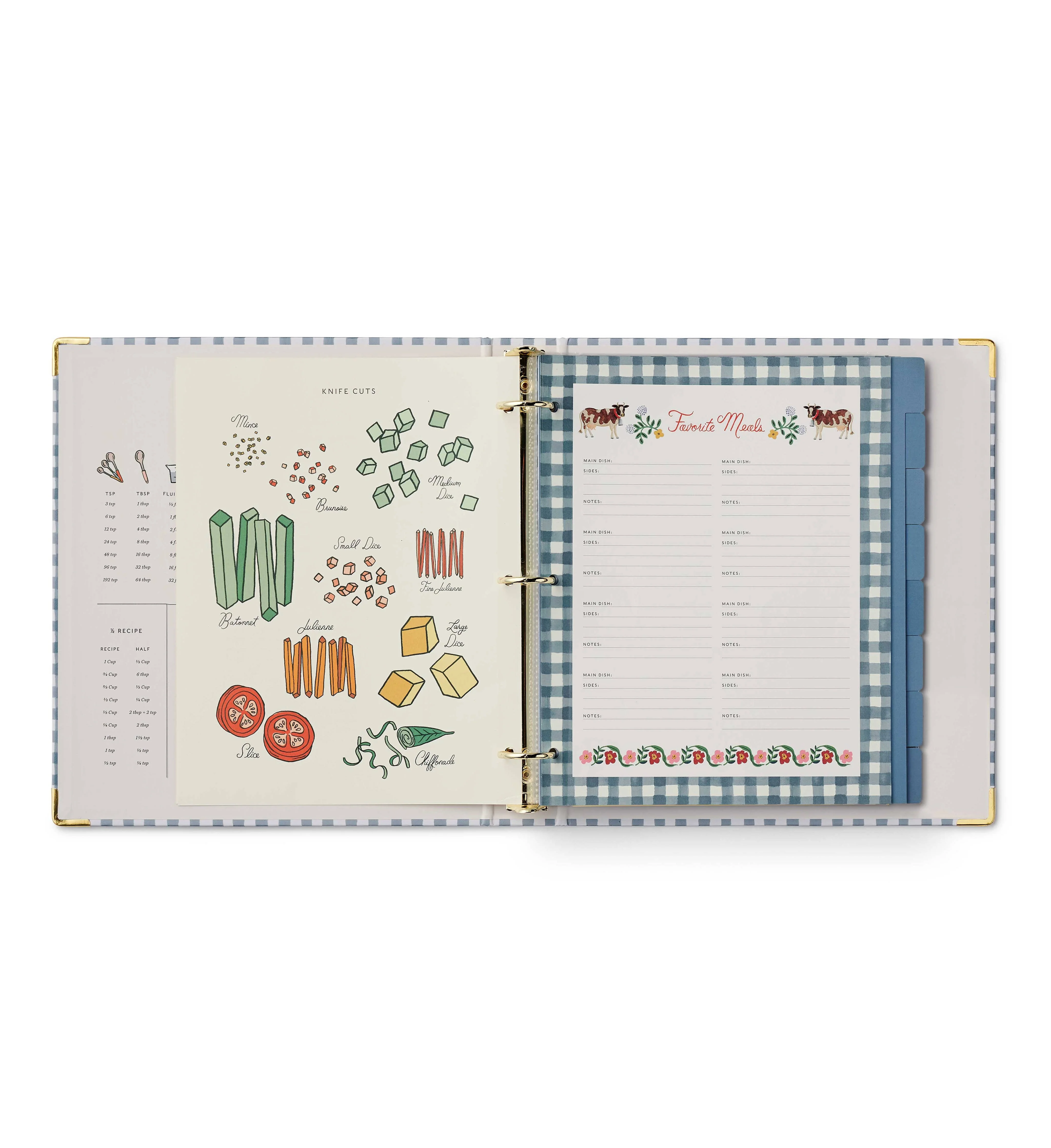 RIFLE PAPER CO - Home Sweet Home Recipe Binder - Image 3