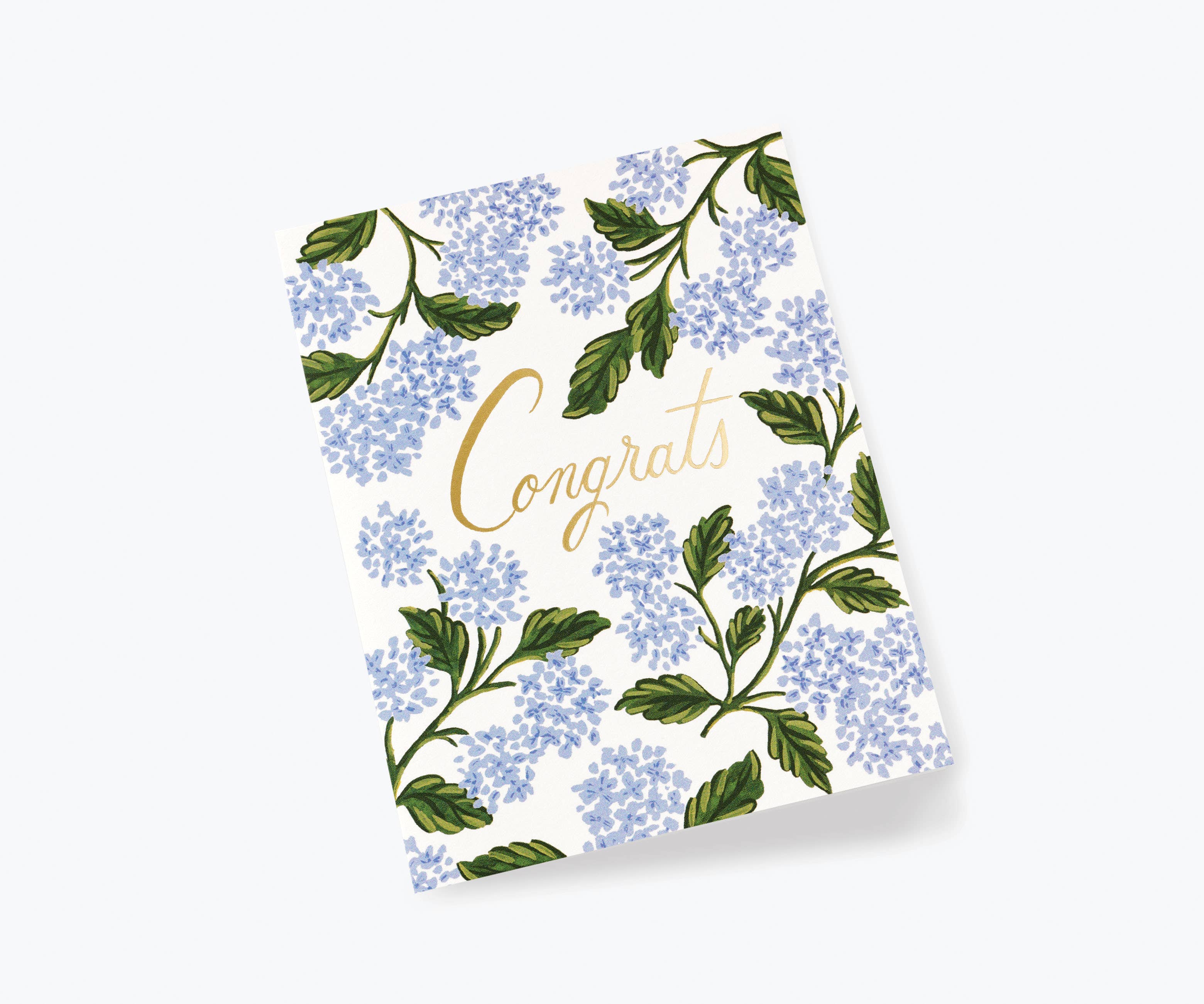 RIFLE PAPER CO - Hydrangea Congrats Card - Image 2