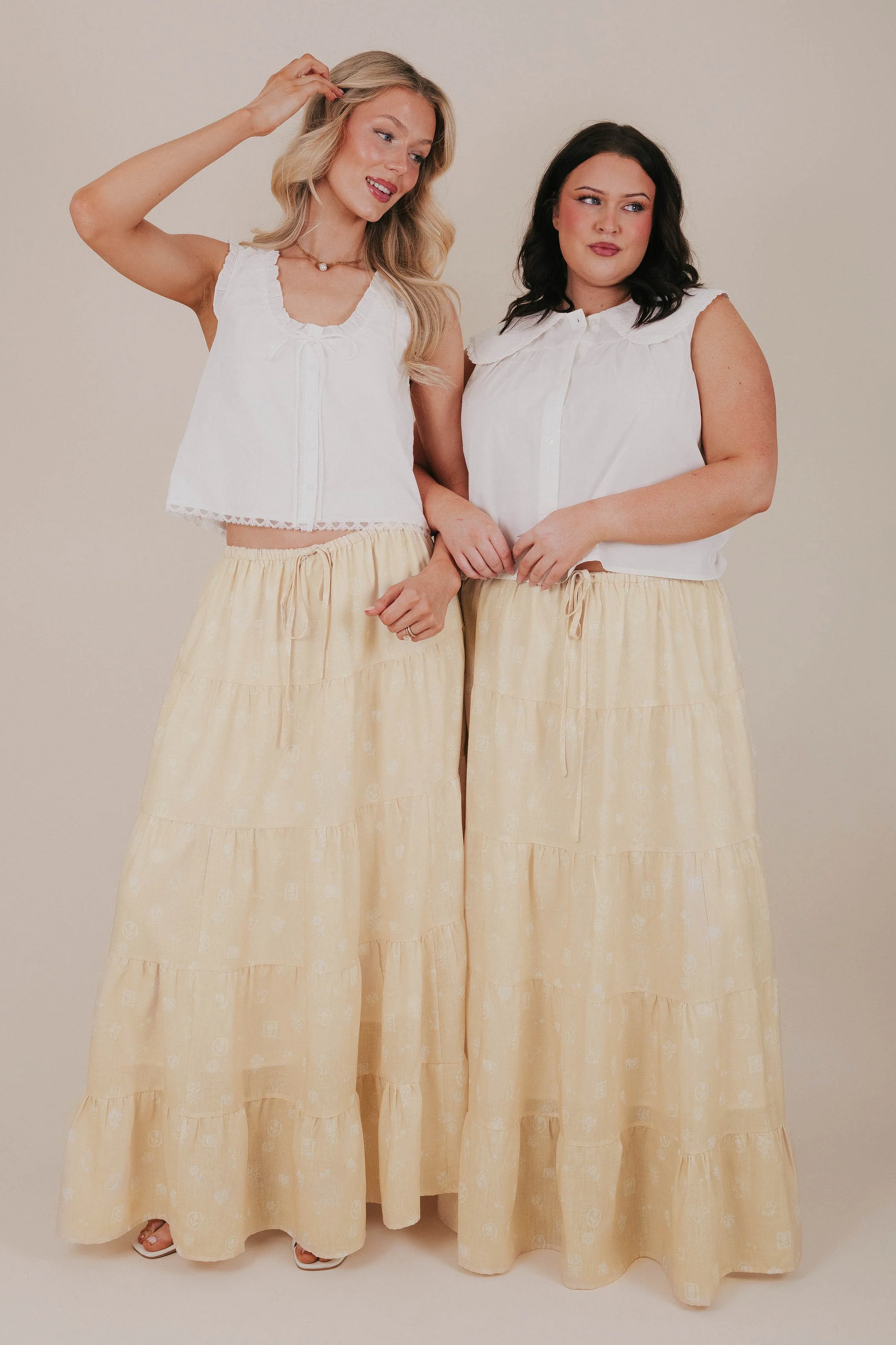 INCLUSIVE SIZING - Hop Into Spring Skirt