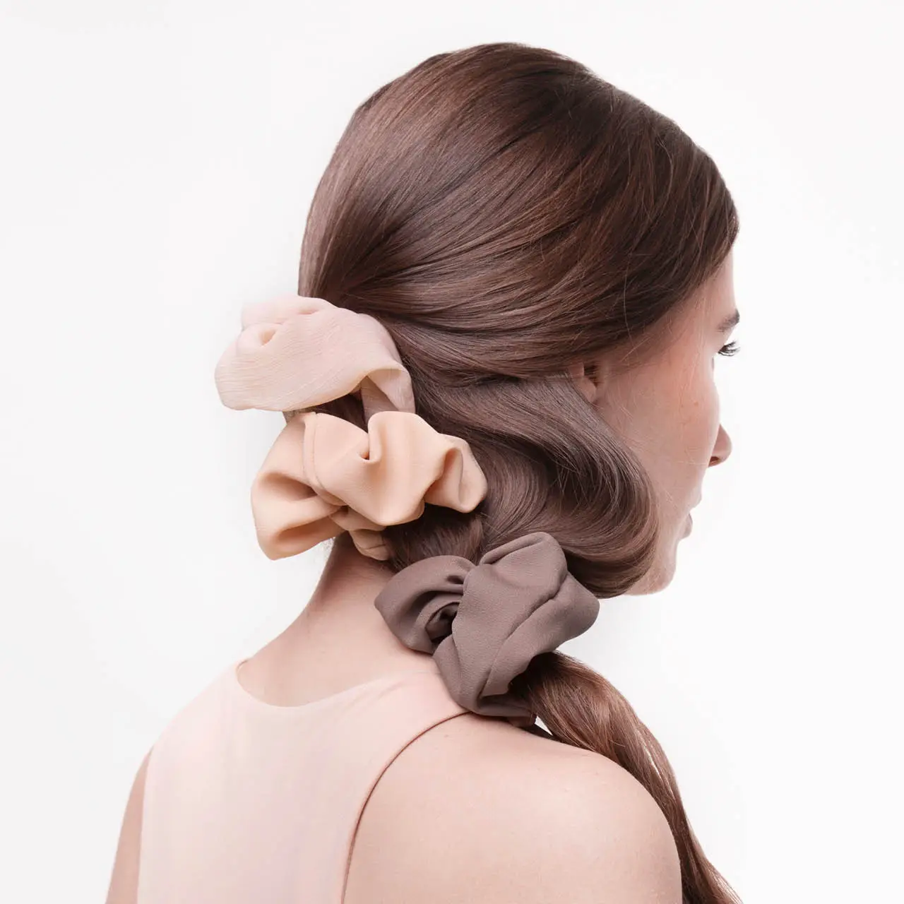 KITSCH - Crepe Scrunchies 5pc - Image 4