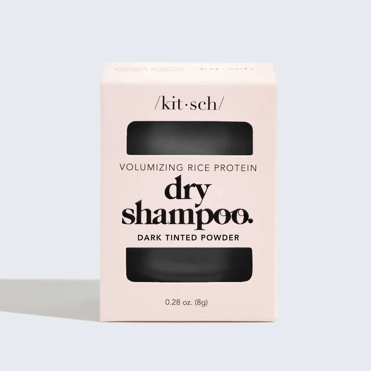 KITSCH - Volumizing Rice Protein Dry Shampoo - Dark Tinted Powder - Image 3