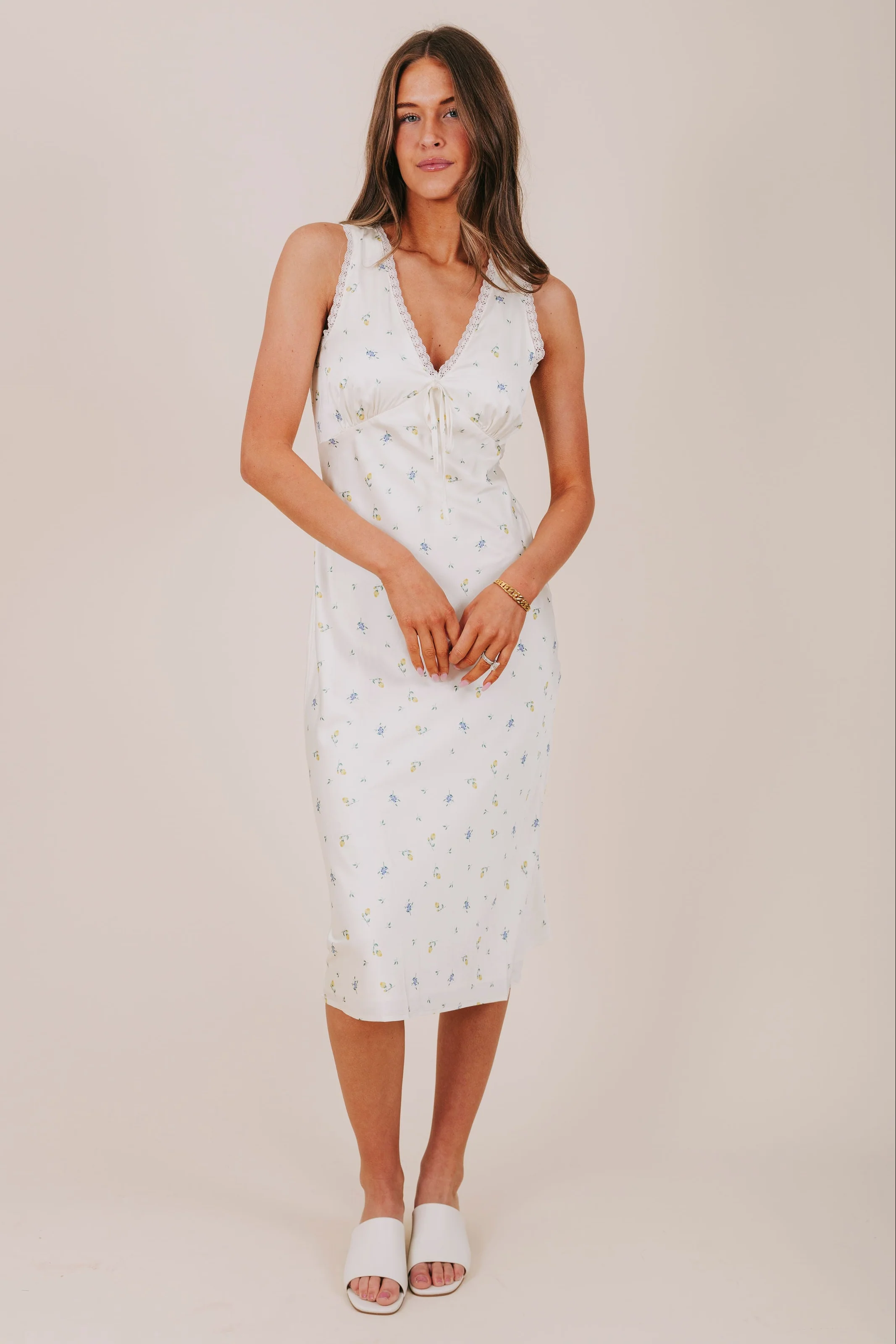 Golden Picnic Dress - Image 6