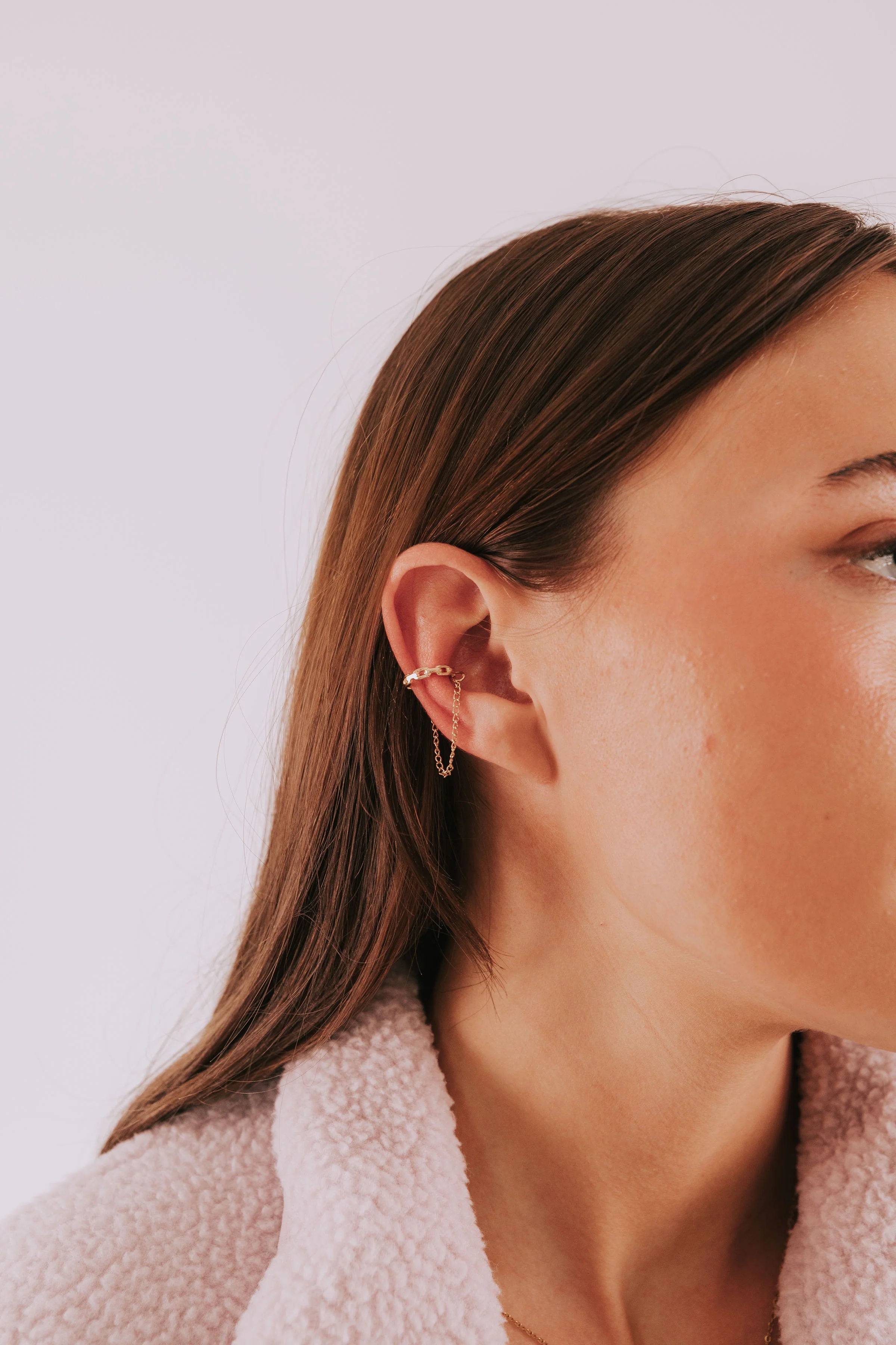 Make Me Smile Single Ear Cuff - Image 2