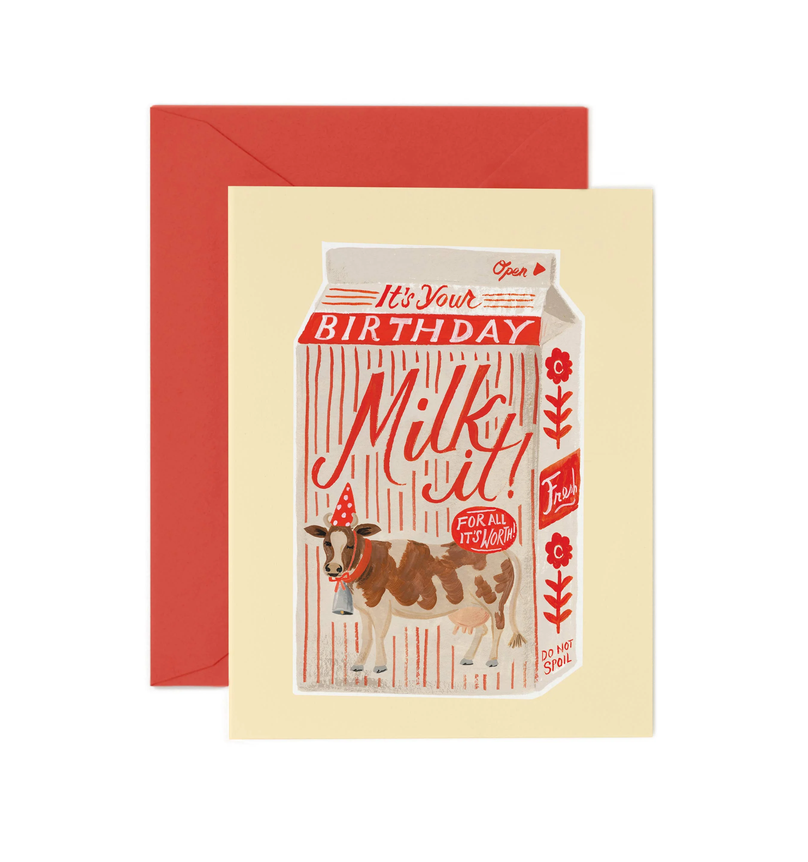 RIFLE PAPER CO - Milk It Birthday Card
