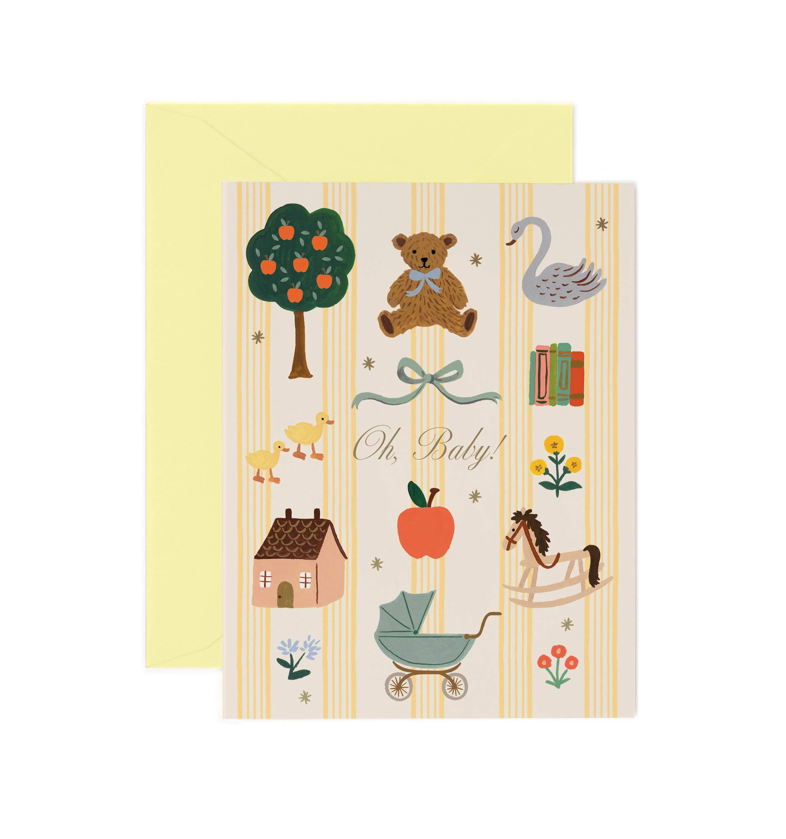 RIFLE PAPER CO - Oh Baby! Card