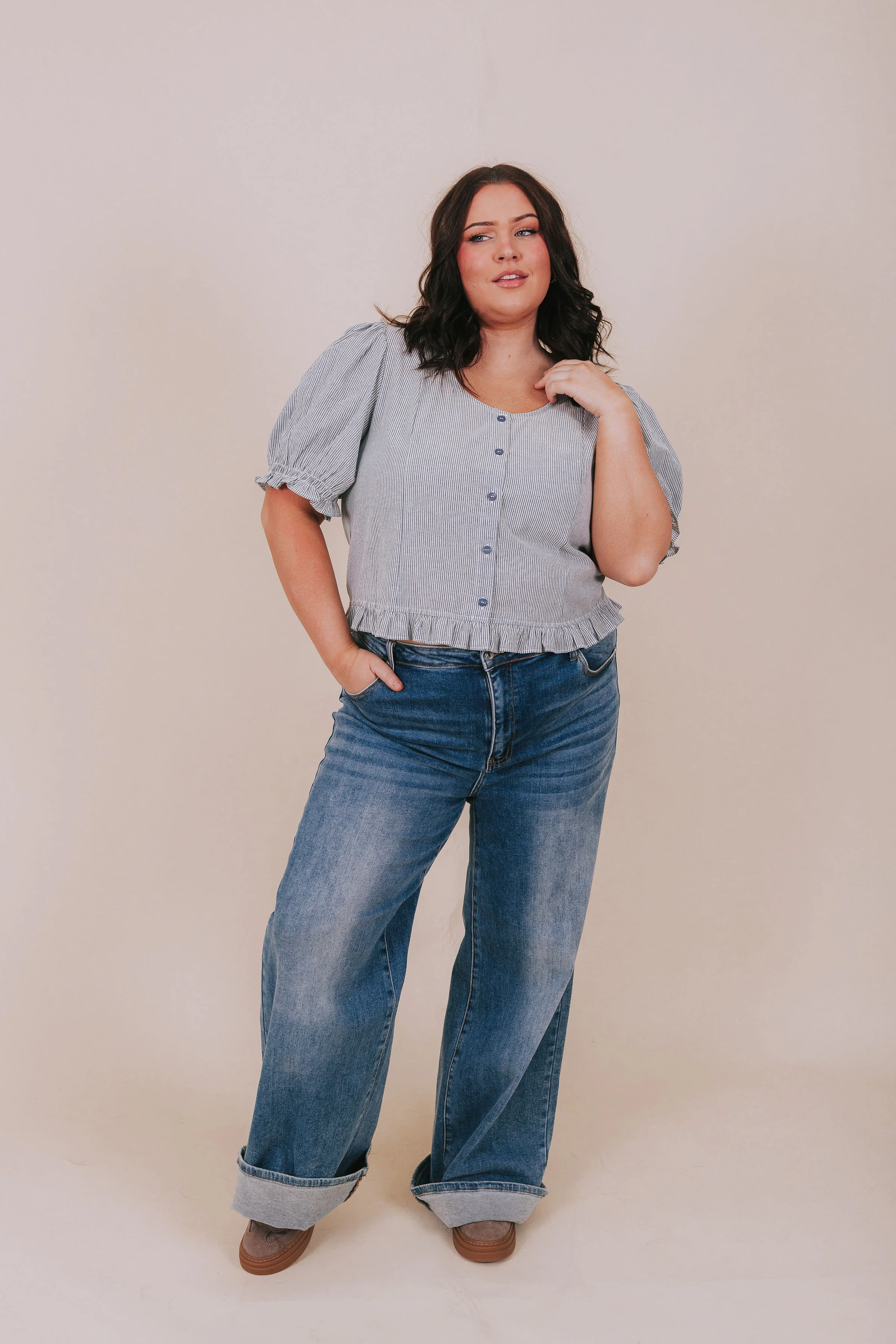 PLUS SIZE - Along The Boardwalk Top - Image 6