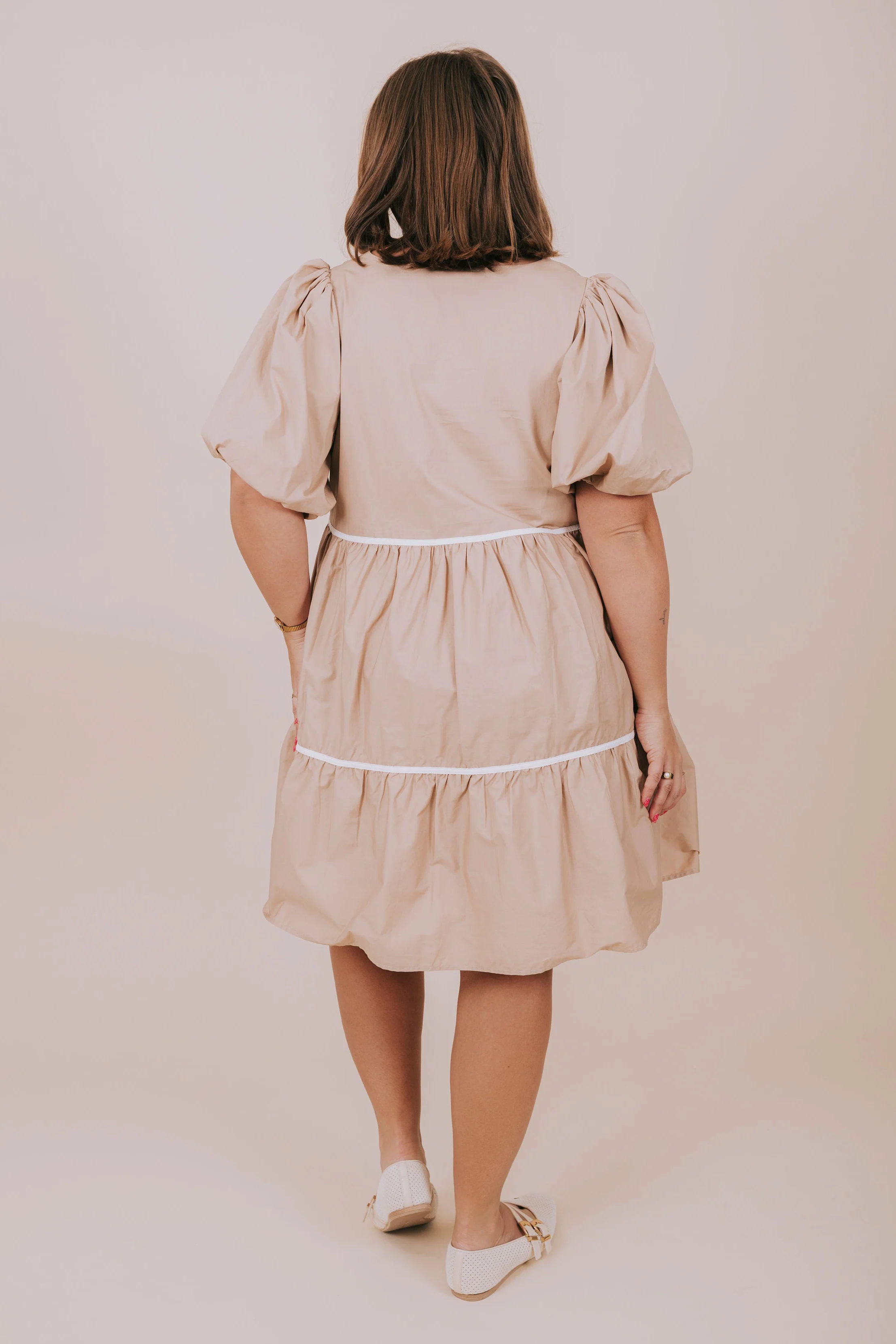 PLUS SIZE - Change In The Weather Dress - Image 5