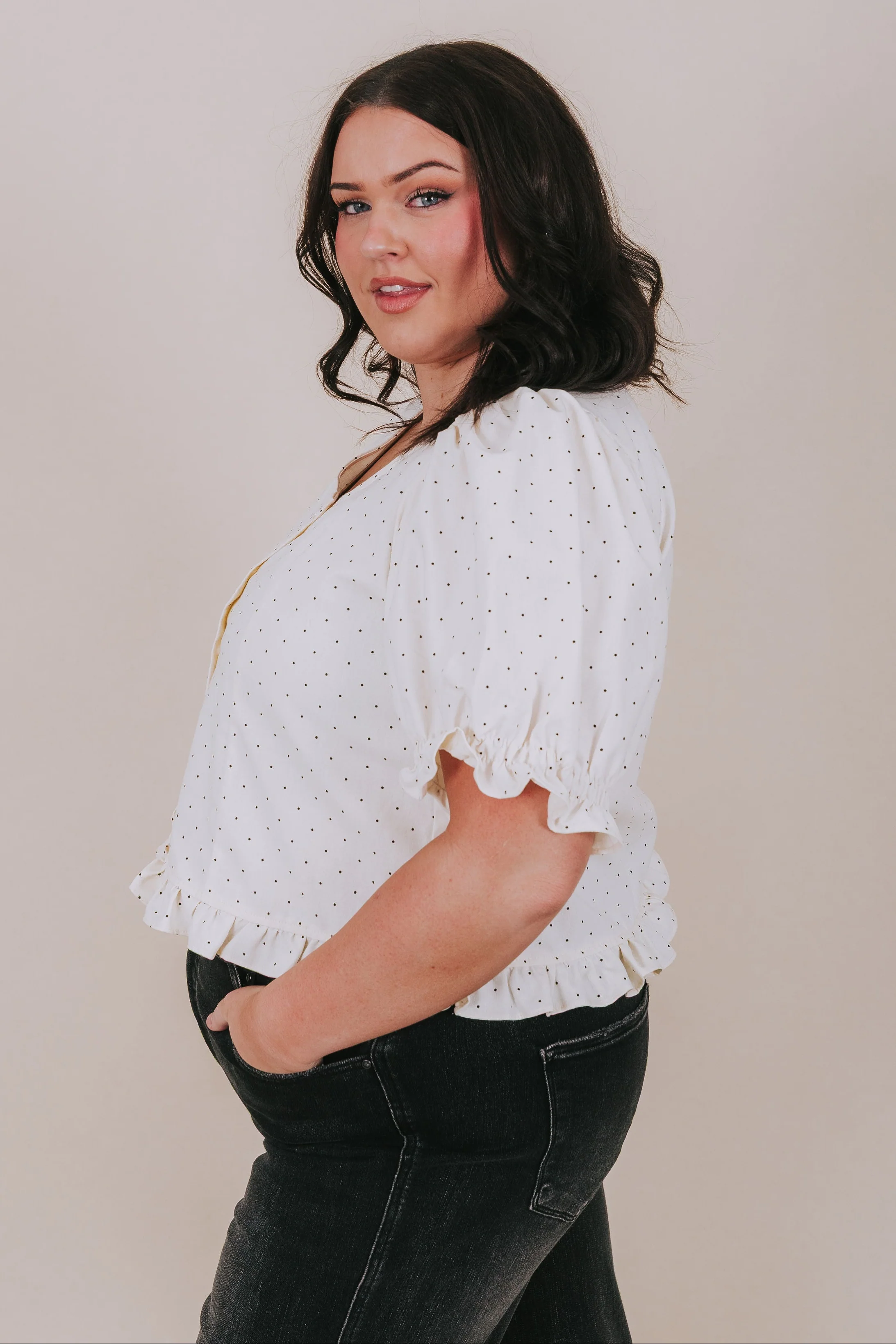 PLUS SIZE - Cookies And Cream Top - Image 4