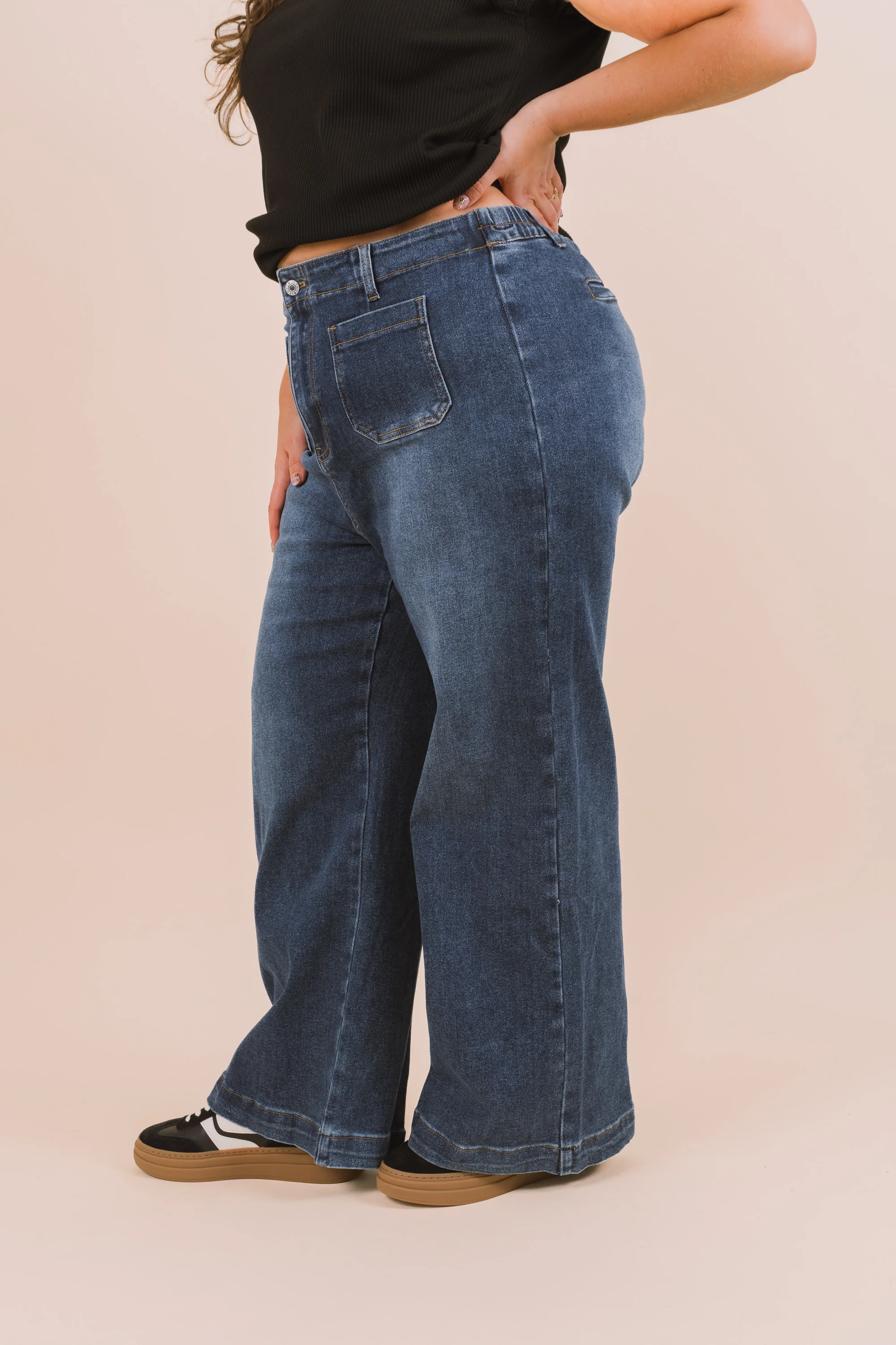 PLUS SIZE - Don't Stop Movin' Pants - 2 Colors! - Image 4