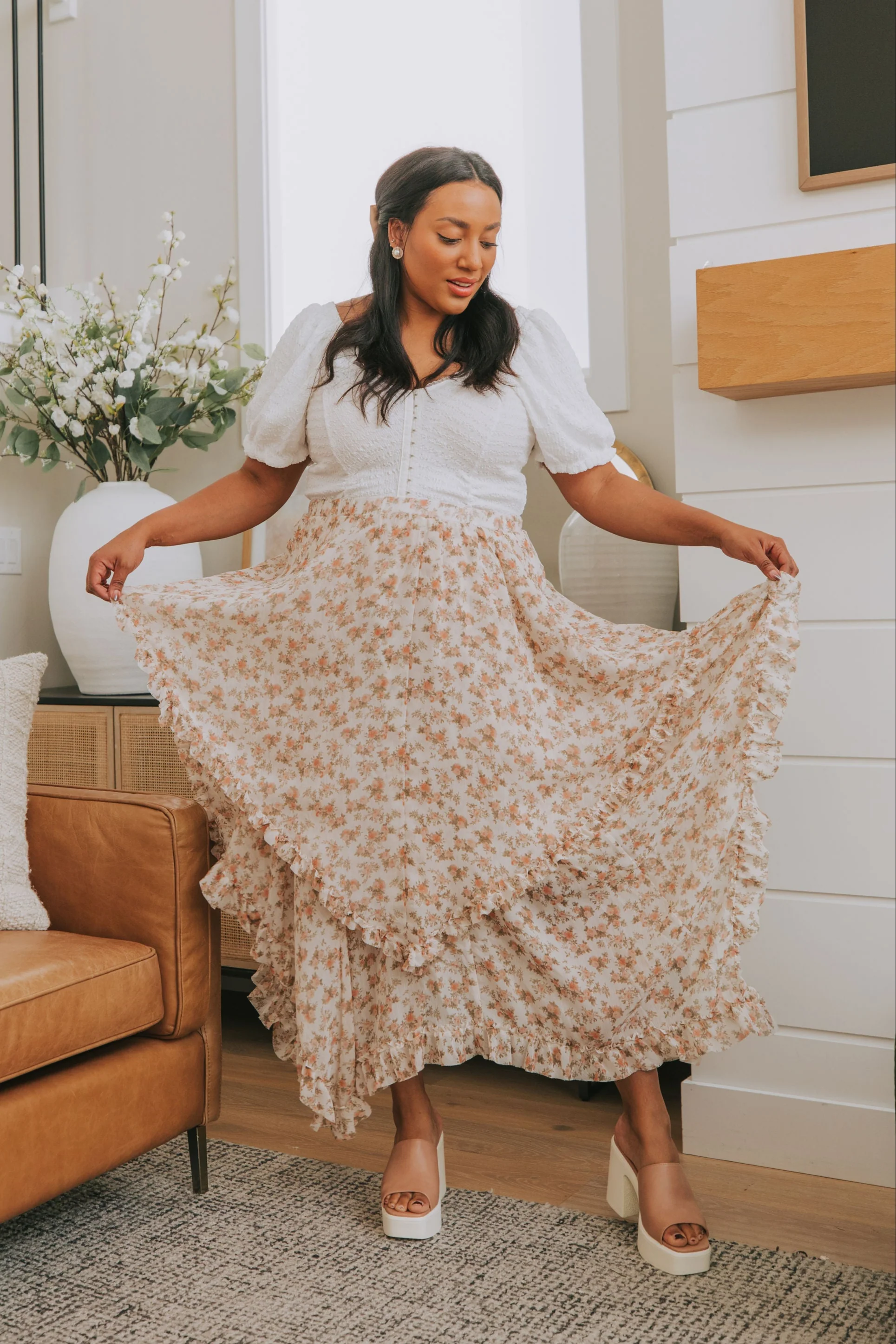 PLUS SIZE - Feeling Alive Skirt