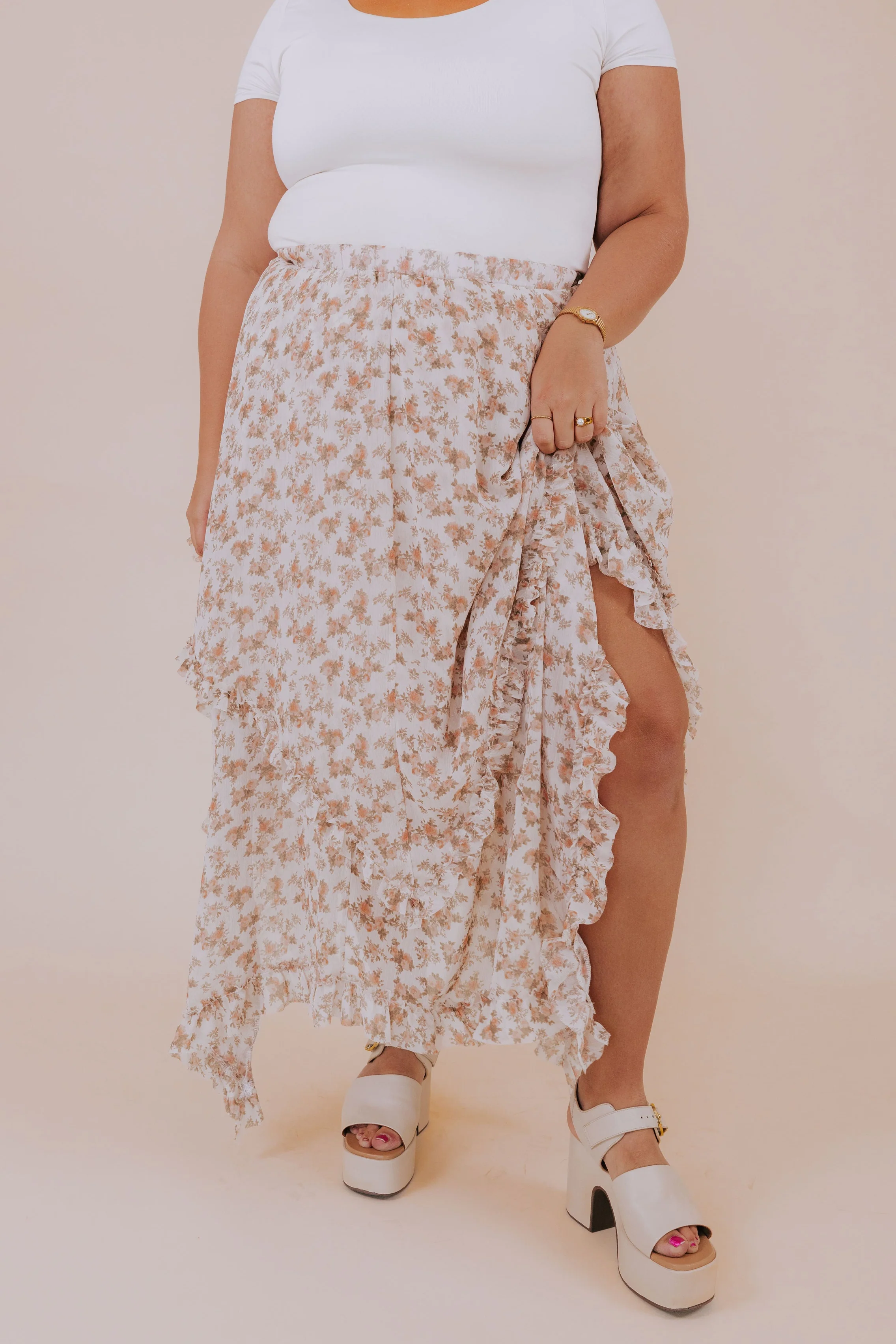 PLUS SIZE - Feeling Alive Skirt - Image 2