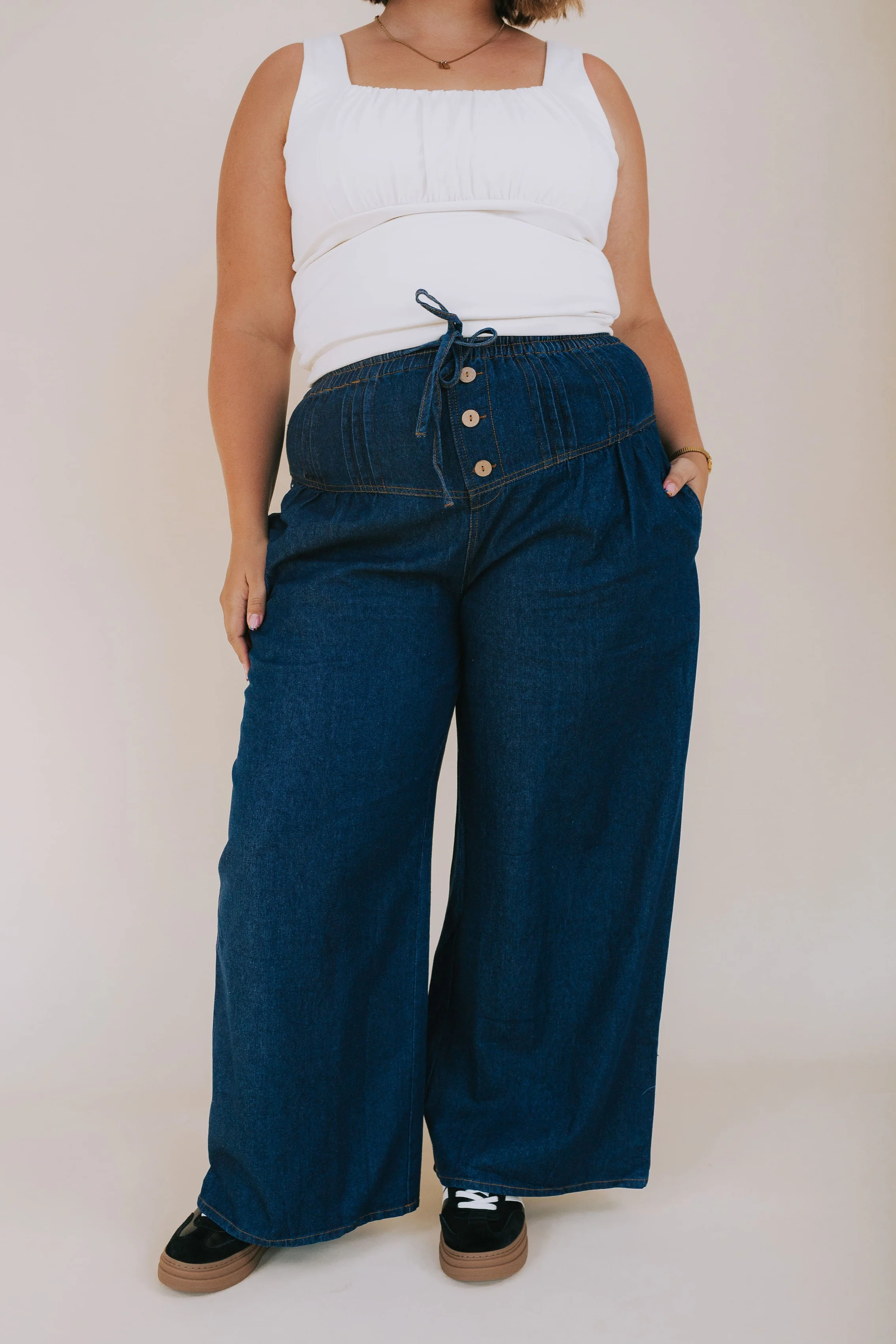 PLUS SIZE - Flash Forward Pants - 2 Colors! - Image 3