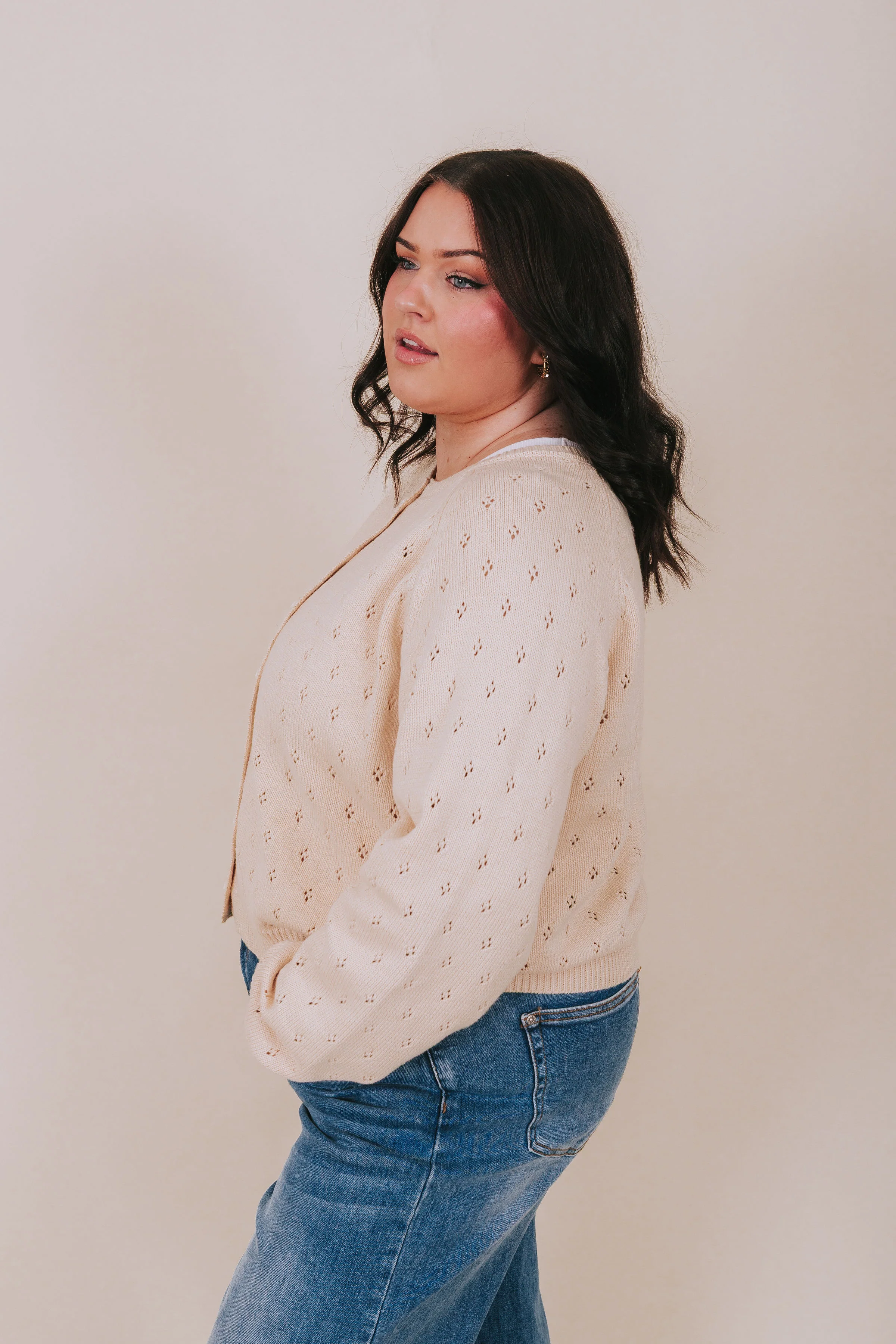 PLUS SIZE - Friend Of Mine Cardigan - Image 4