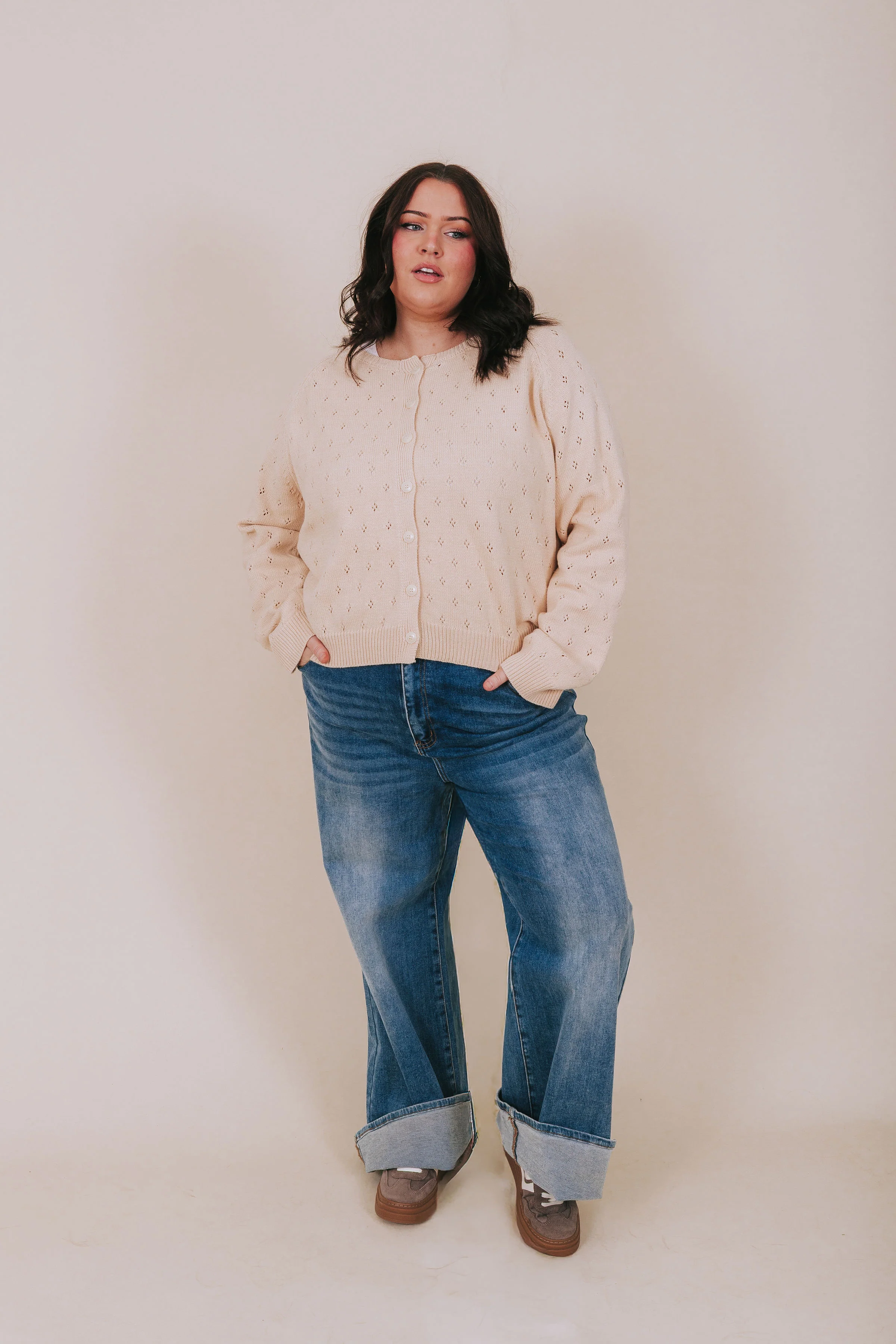 PLUS SIZE - Friend Of Mine Cardigan - Image 6