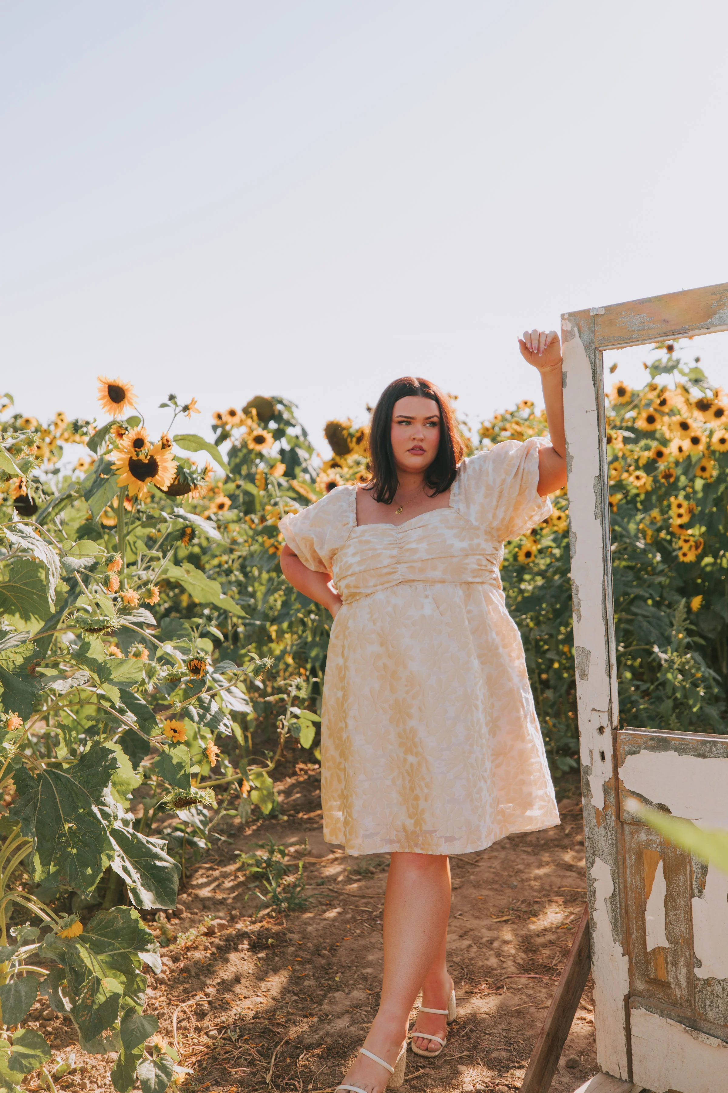 PLUS SIZE - Golden Sunrise Dress - Image 2