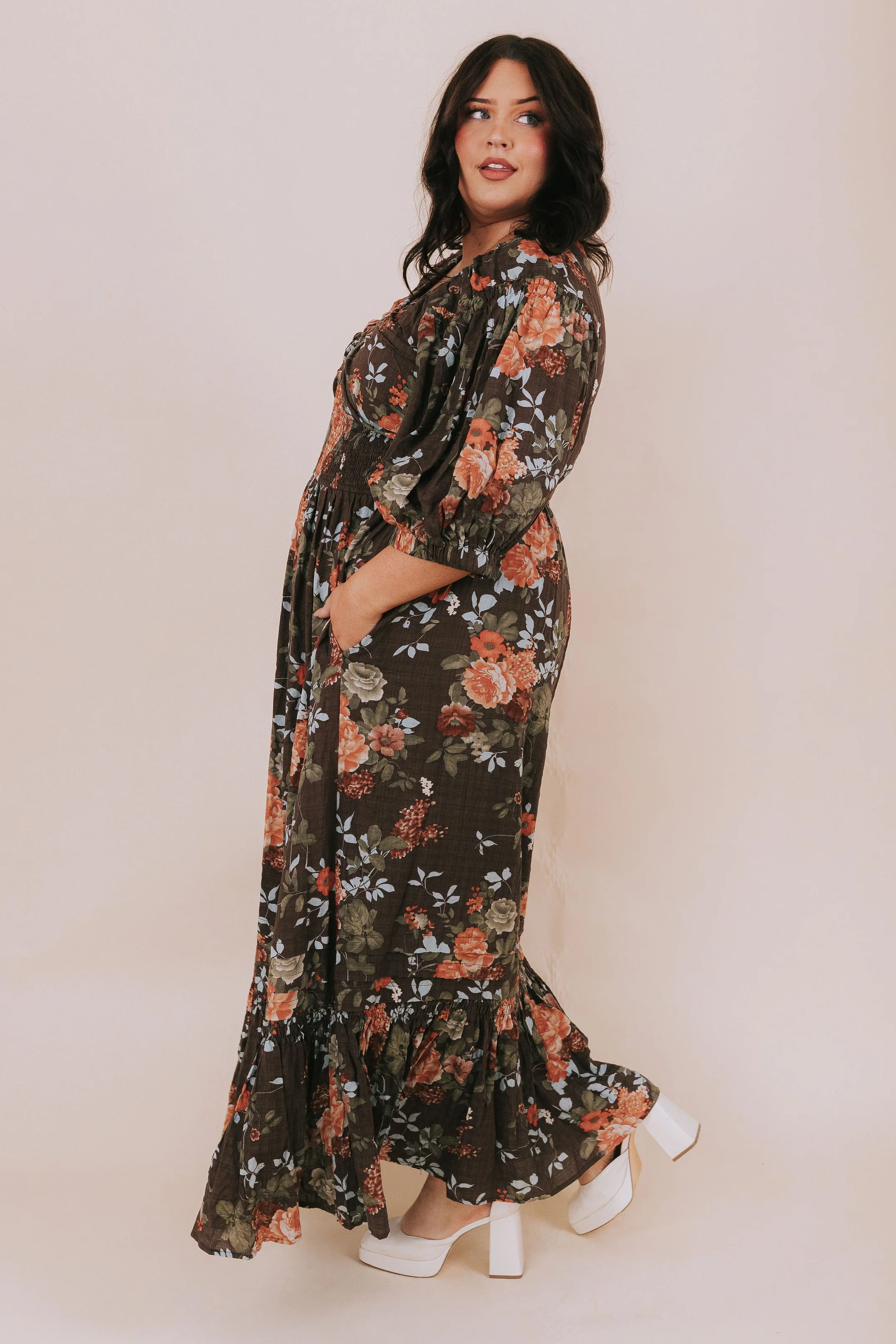 PLUS SIZE - Happy Being Me Dress - Image 3