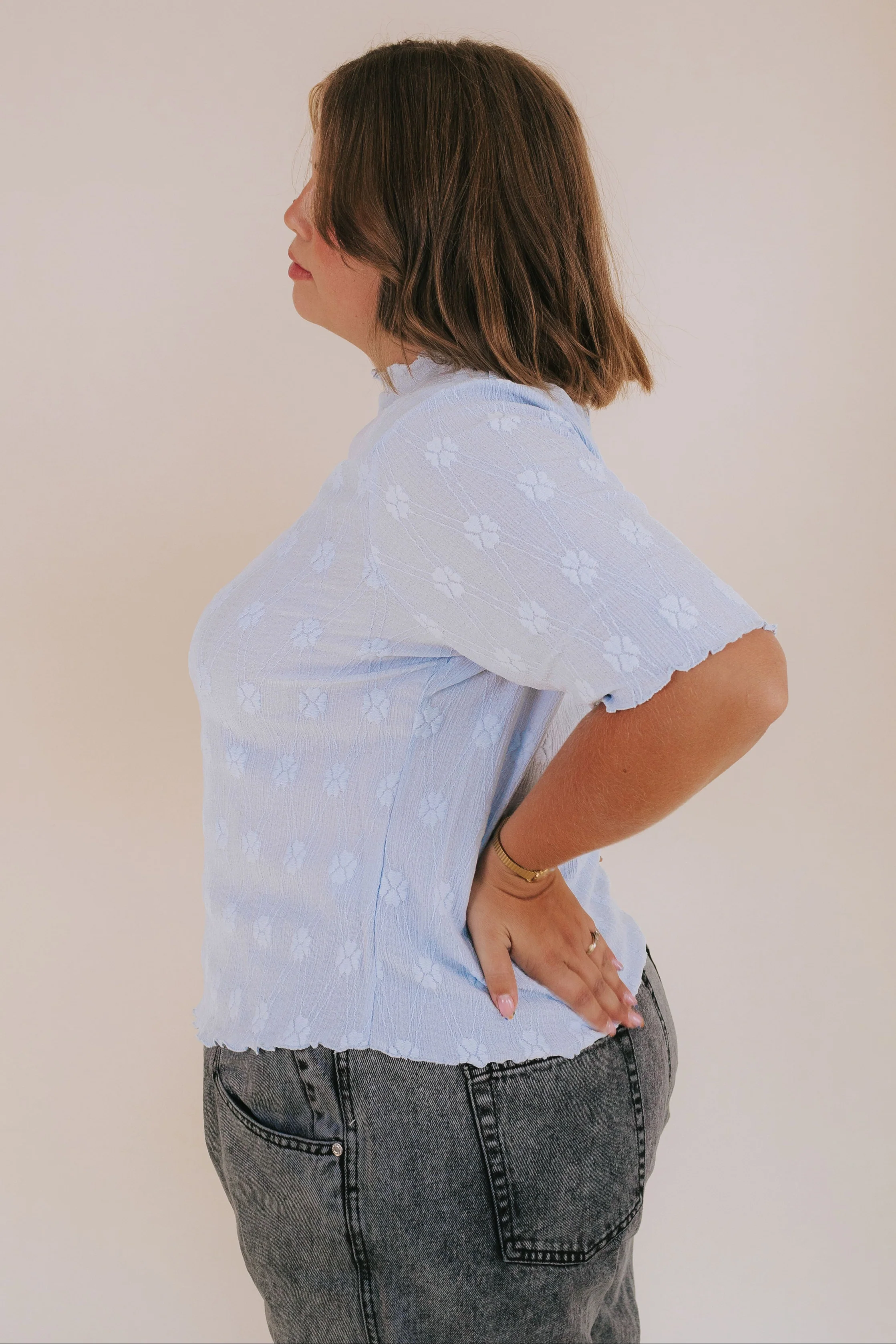 PLUS SIZE - Head In The Clouds Top - Image 3
