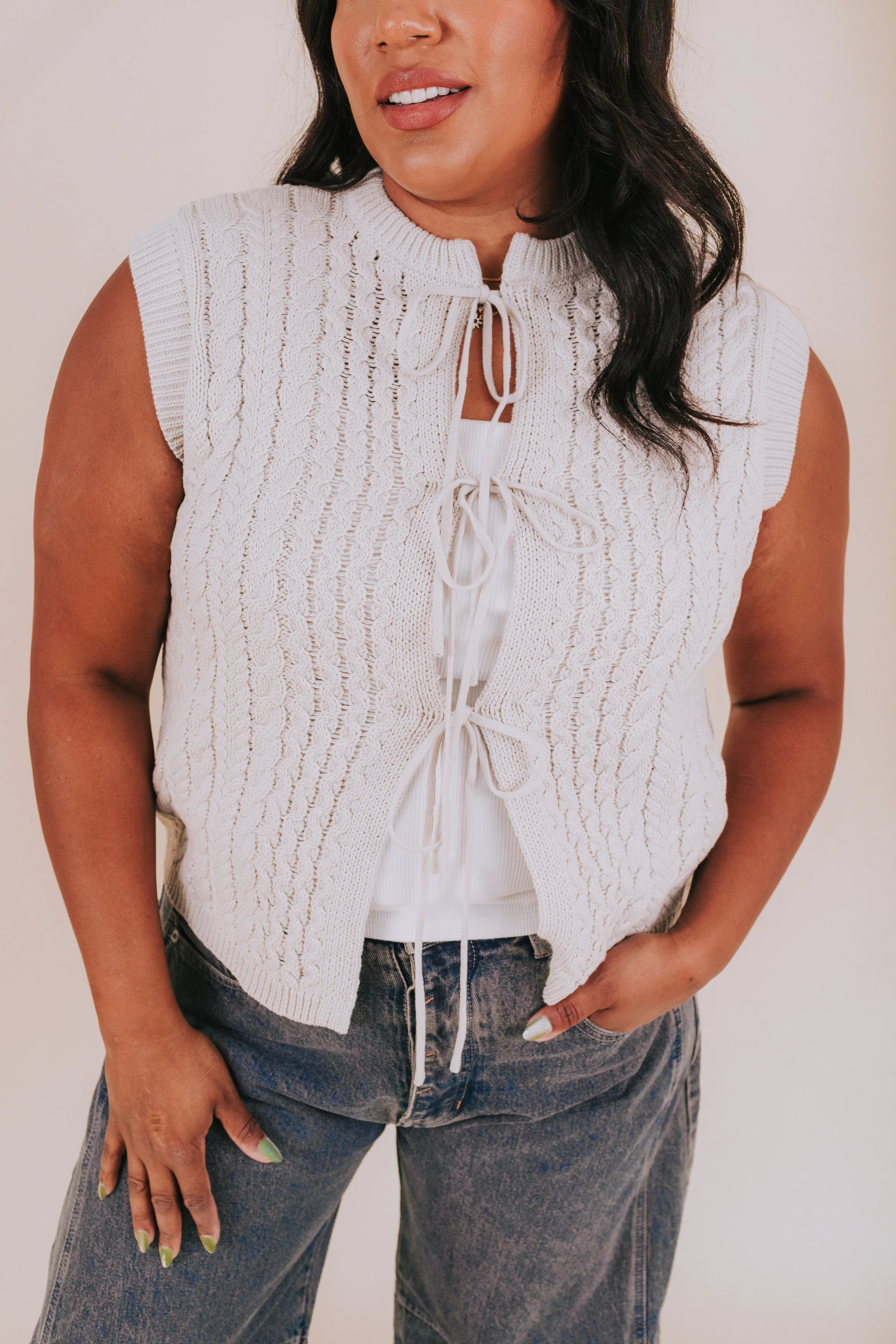 PLUS SIZE - I'm Not Ready Vest - Image 4