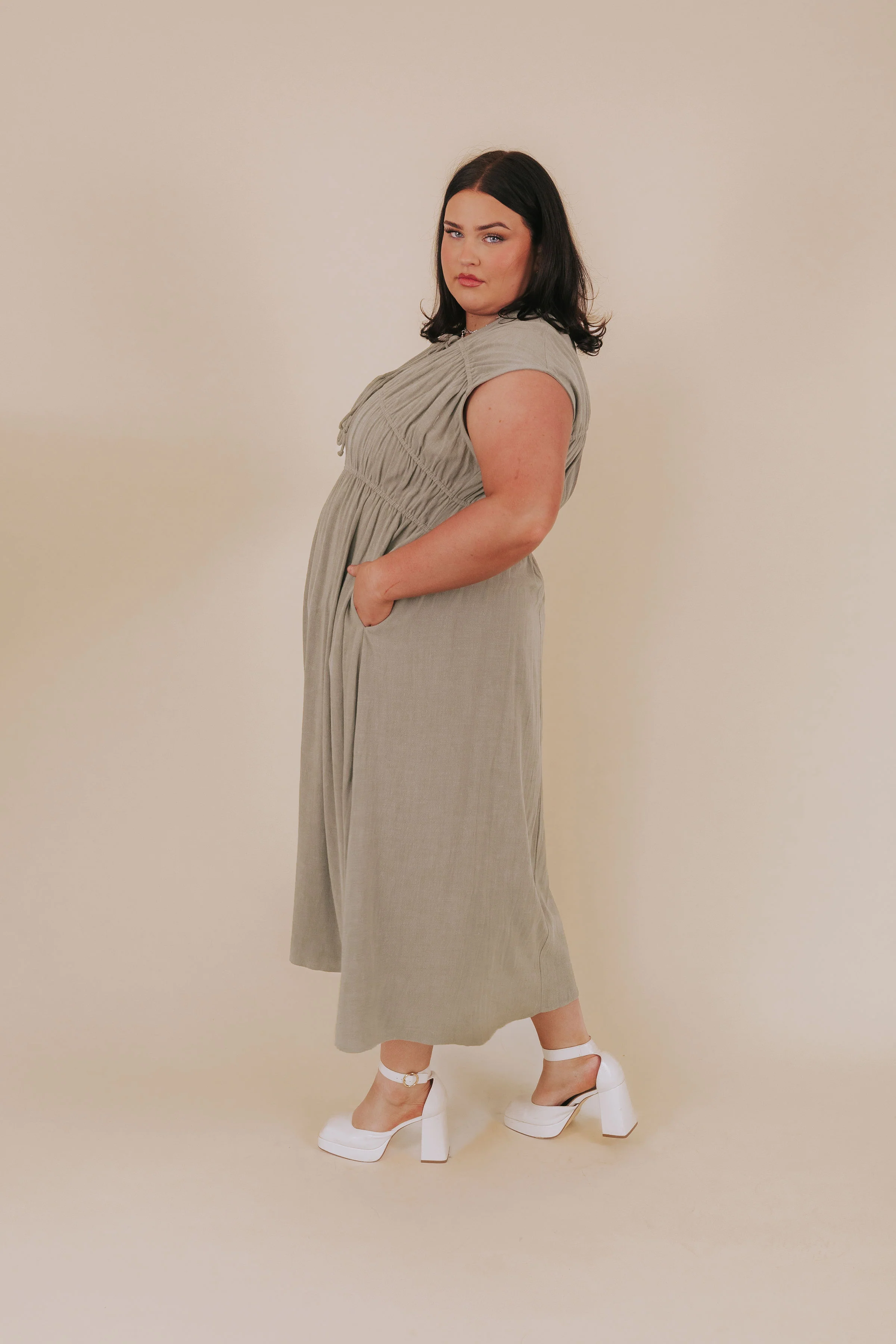 PLUS SIZE - Jades Of Joy Dress - Image 5
