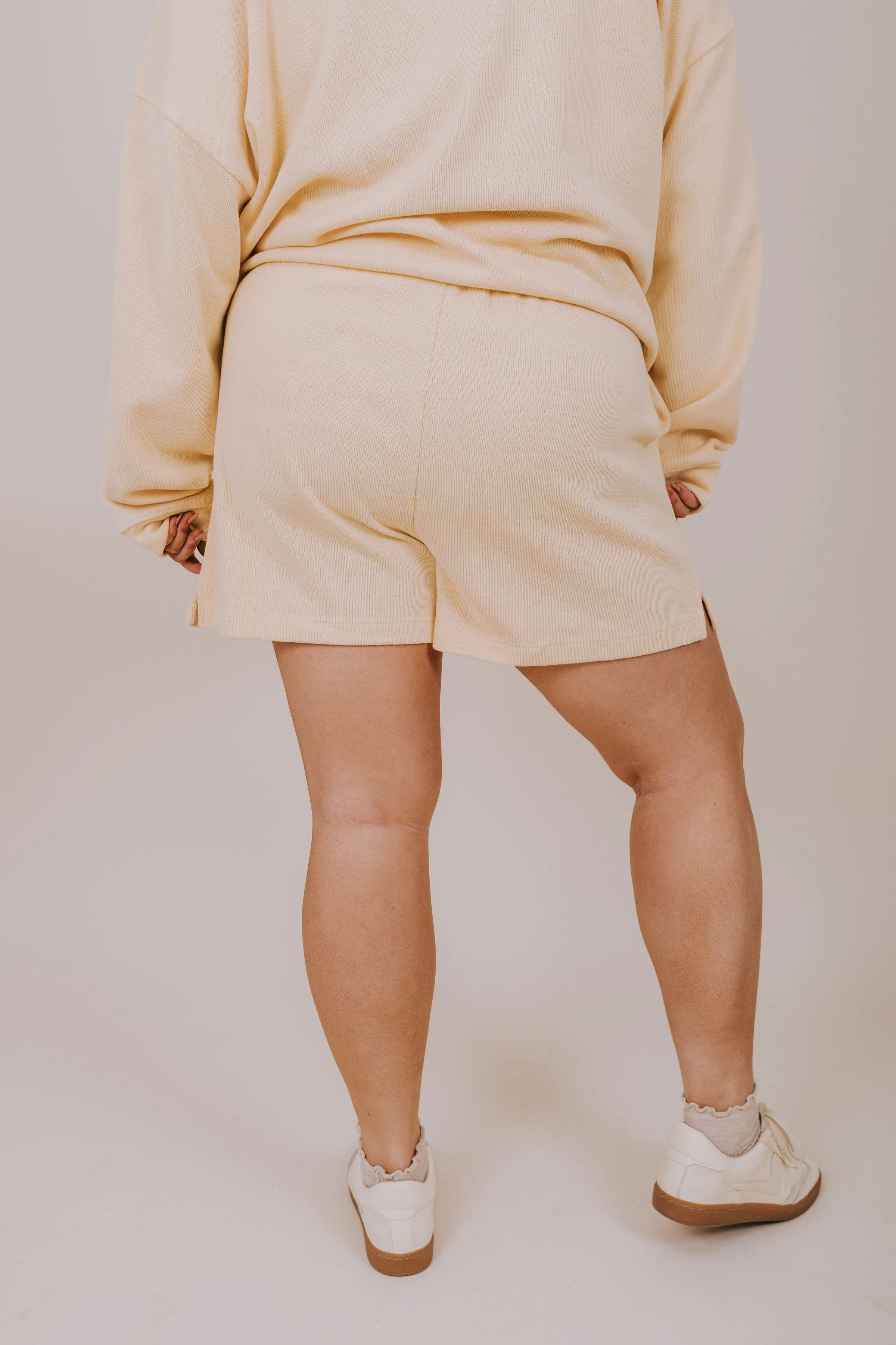 PLUS SIZE - Lemon Drop Shorts - Image 3