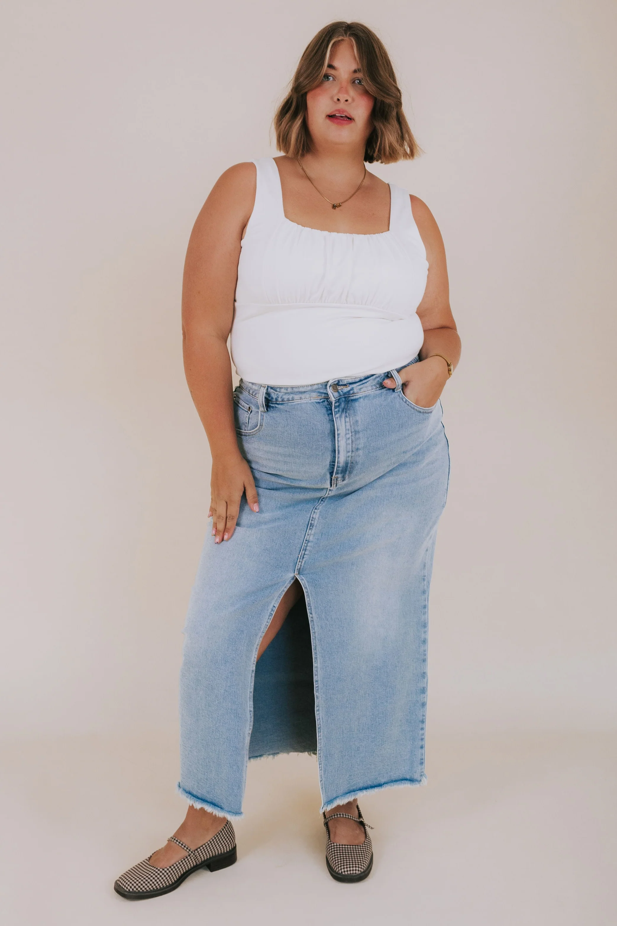 PLUS SIZE - Let It Be Skirt - Image 4