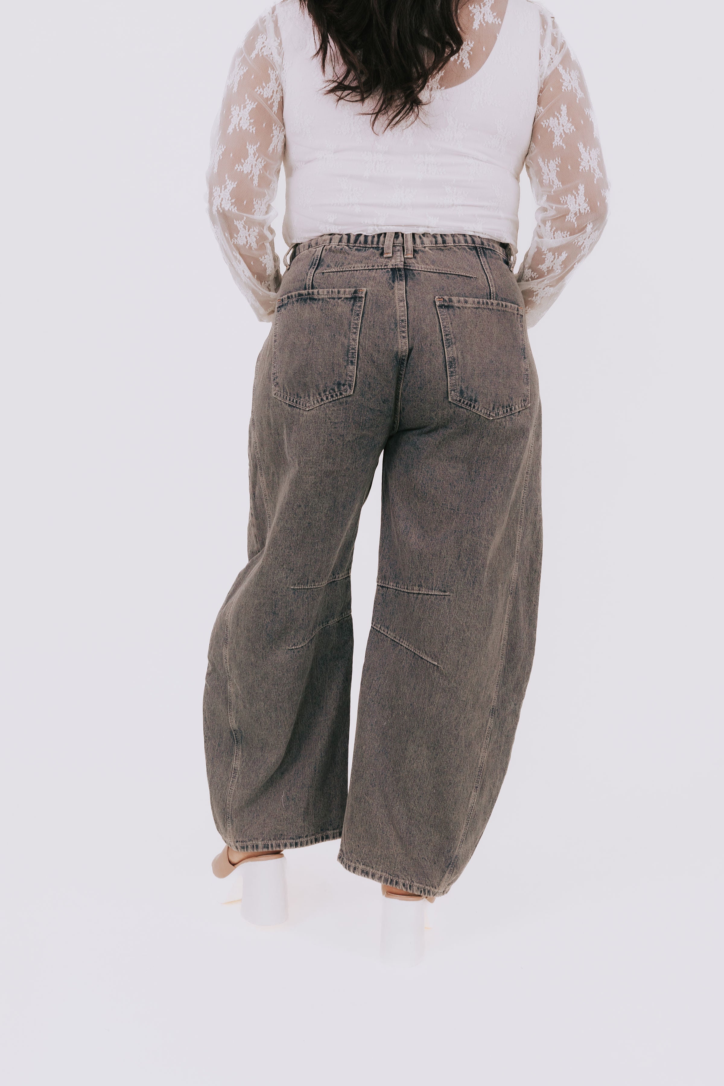 PLUS SIZE - Lonely Star Barrel Jeans - Image 5