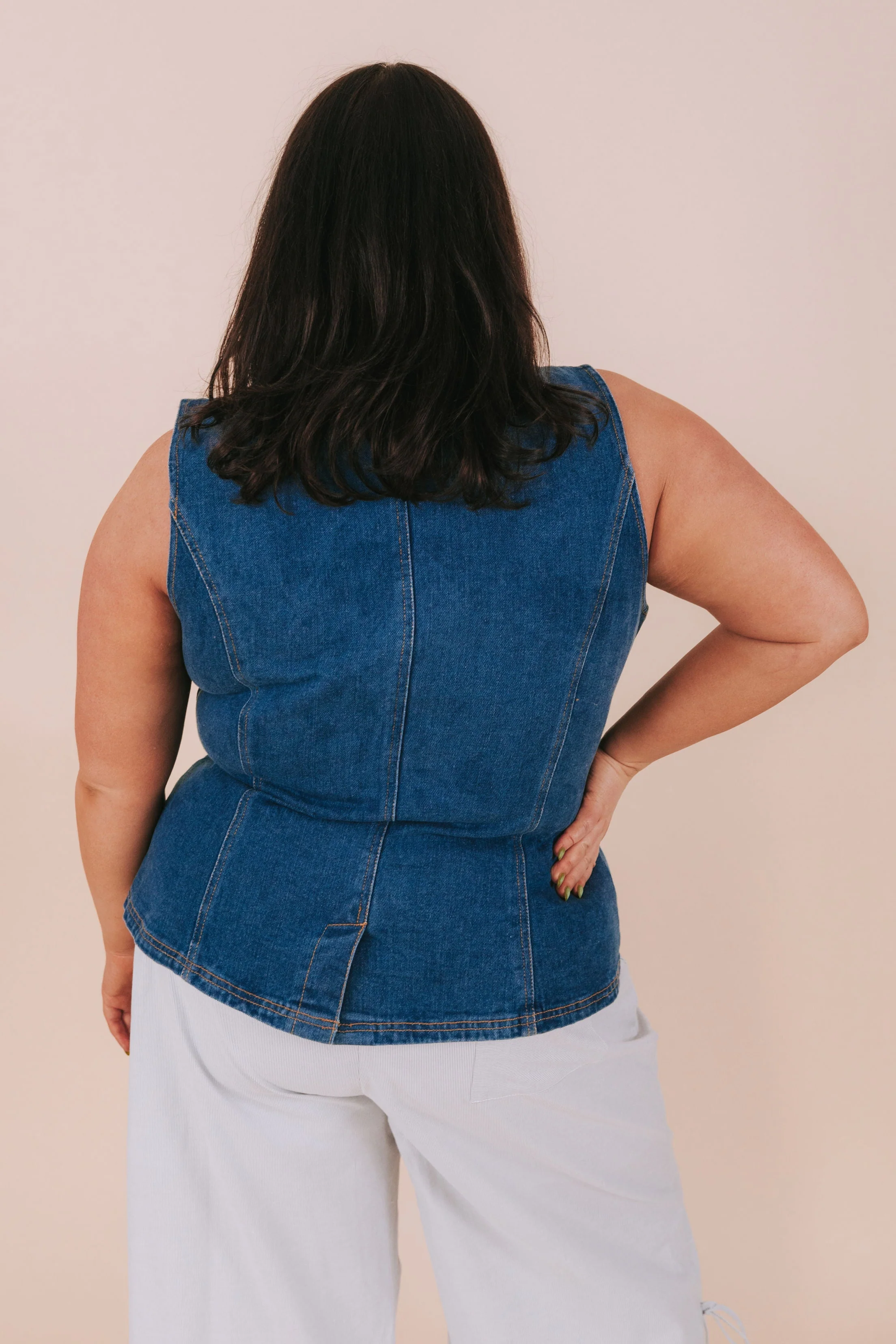 PLUS SIZE - No Stopping Us Vest - Image 5