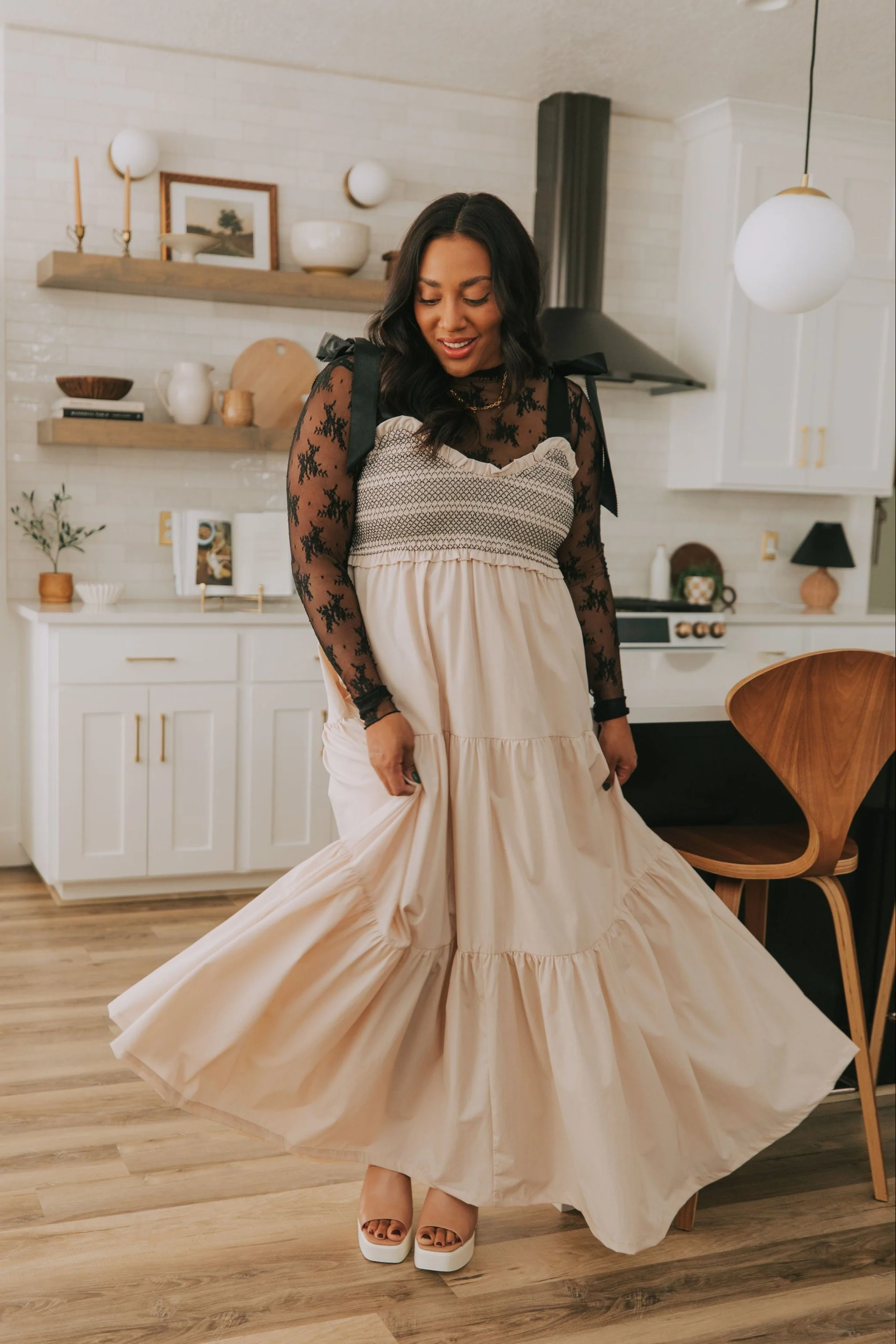 PLUS SIZE - Nostalgic Nights Dress - Image 2