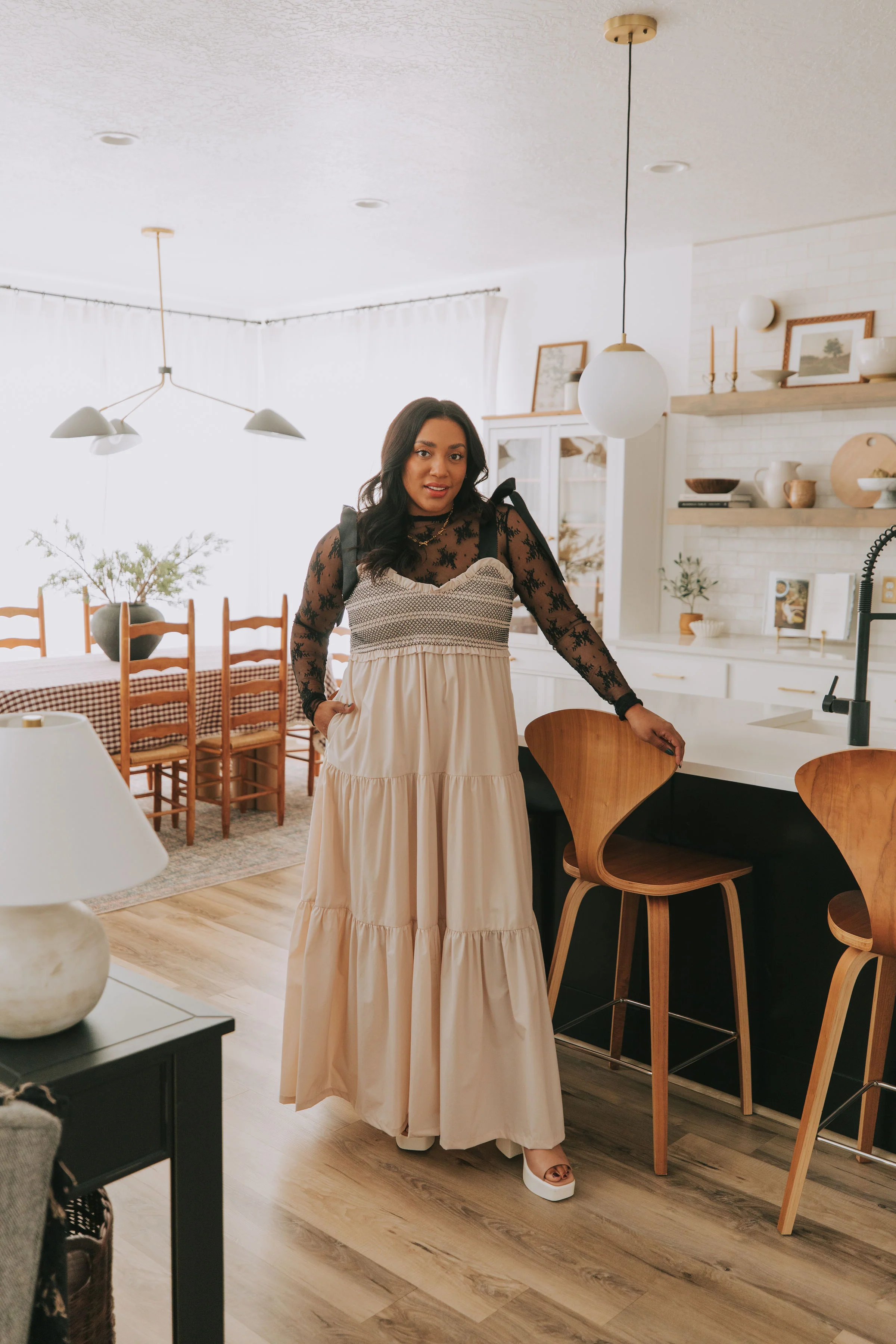 PLUS SIZE - Nostalgic Nights Dress - Image 5