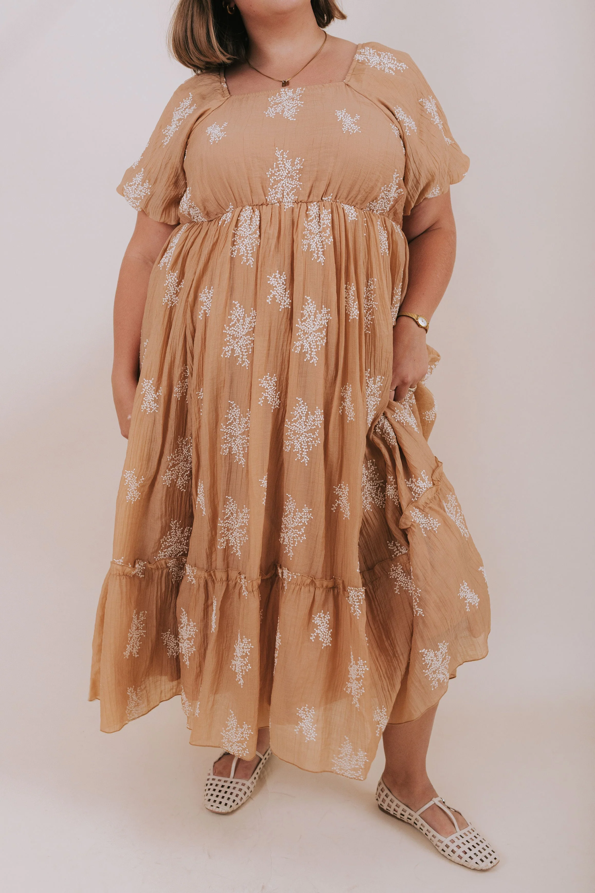 PLUS SIZE - Out Of The Woods Dress
