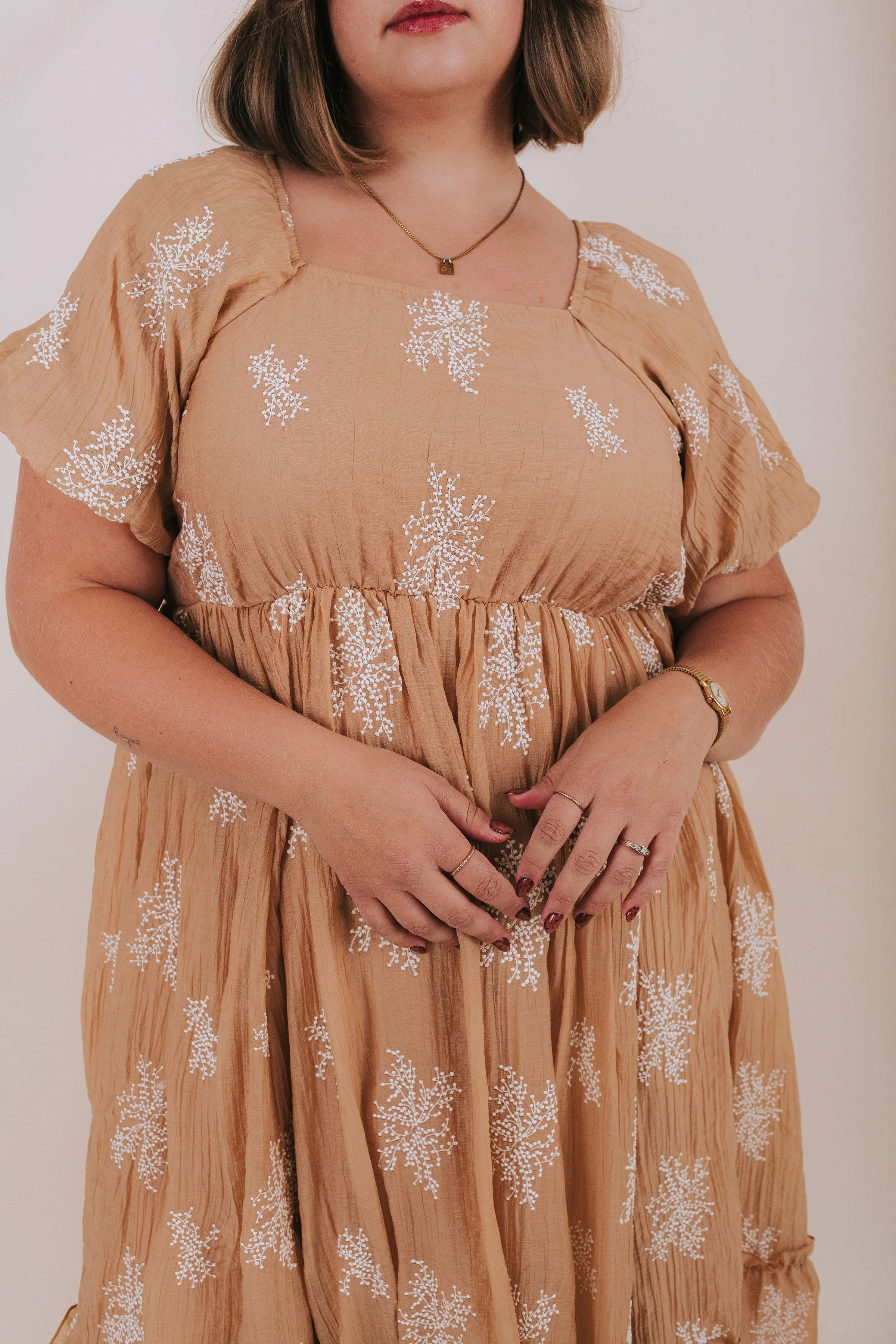 PLUS SIZE - Out Of The Woods Dress - Image 2