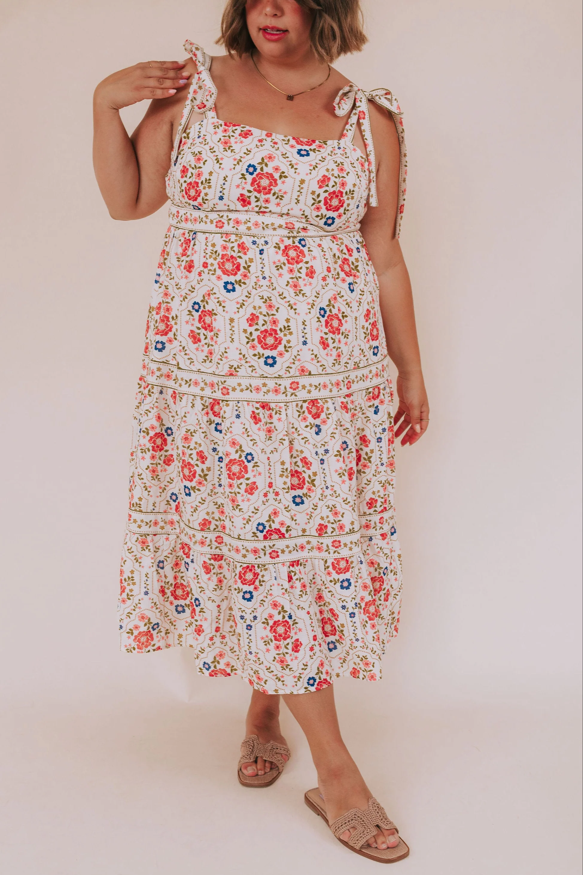 PLUS SIZE - Stroll Til Dusk Dress - Image 5