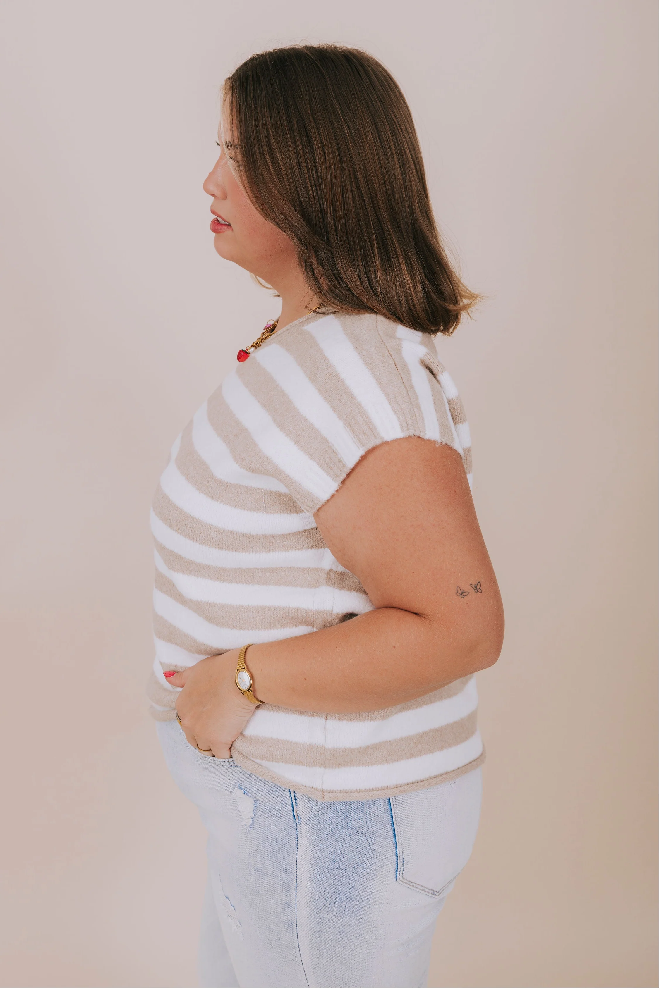 PLUS SIZE - Thanks A Latte Top - Image 3