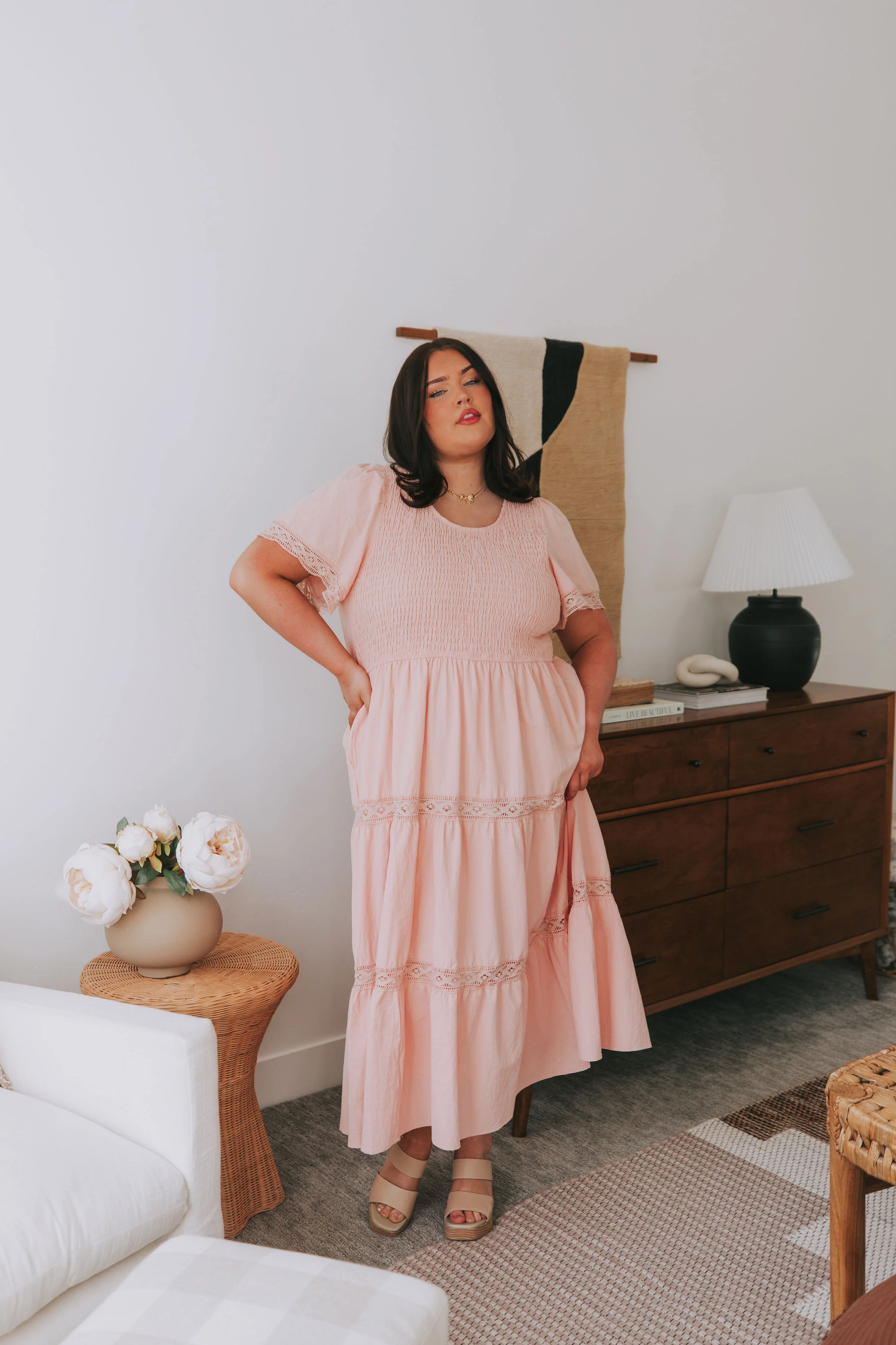 PLUS SIZE - Waiting For Your Love Dress - Image 4