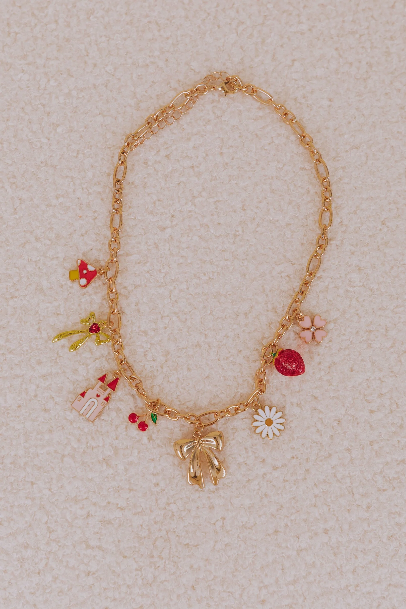 Princess Peach Charm Necklace - 2 Colors! - Image 4
