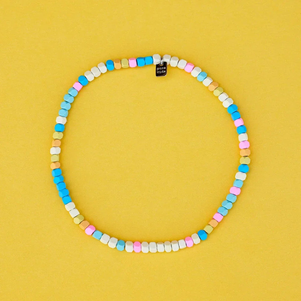 PURA VIDA - Bahama Bead Stretch Anklet - Image 2