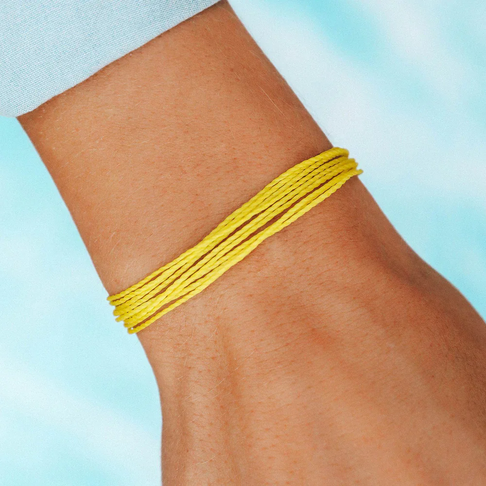 PURA VIDA - Happy Yellow Bracelet - Image 2