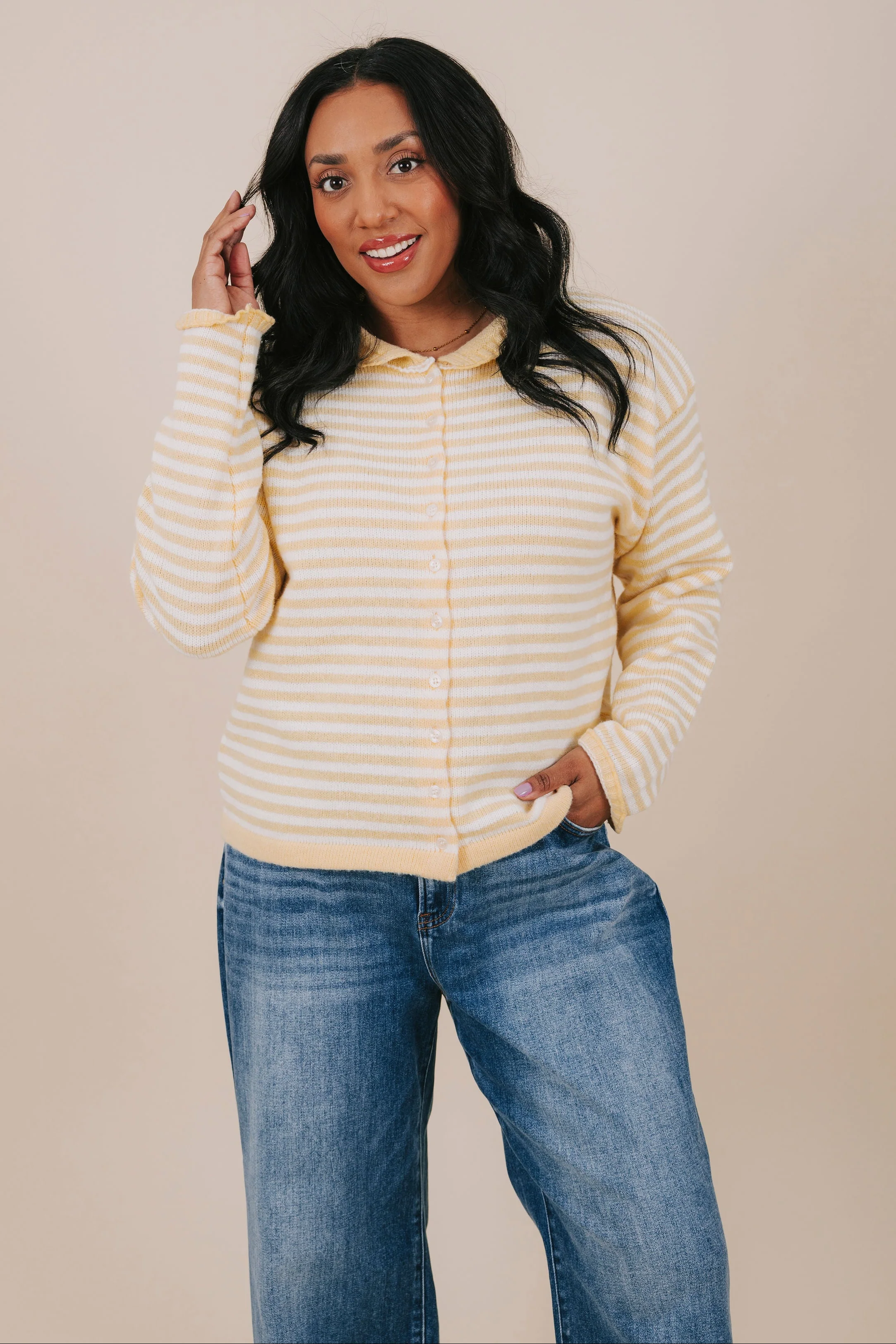 INCLUSIVE SIZING - Ray Of Sunlight Cardigan - Image 2