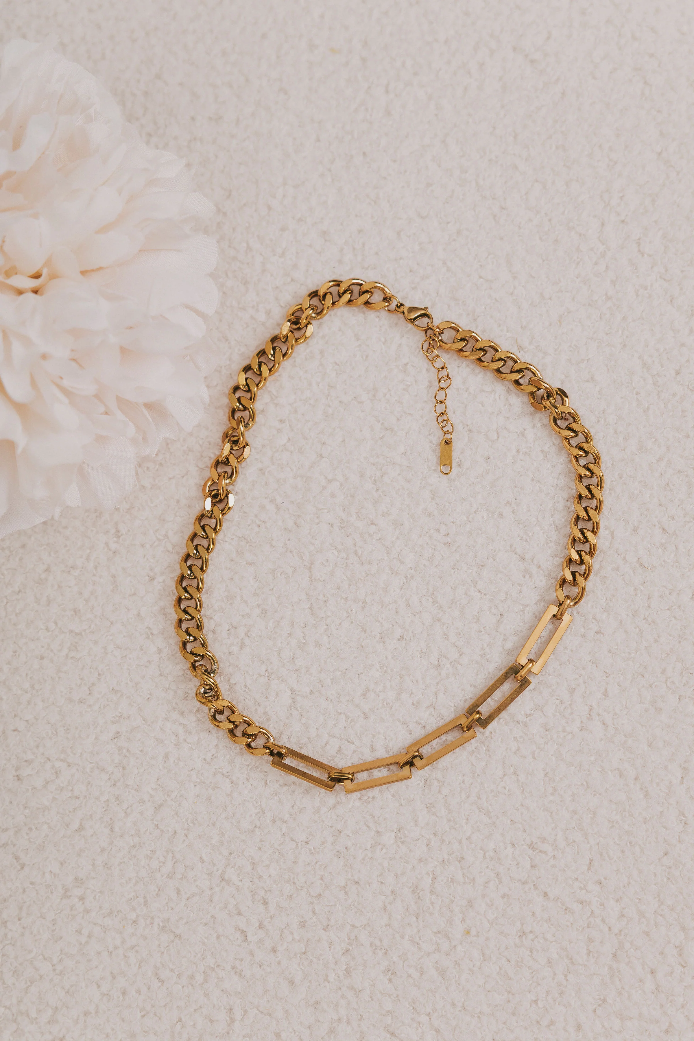 Retrograde Necklace - 18K Gold Plated - Image 3