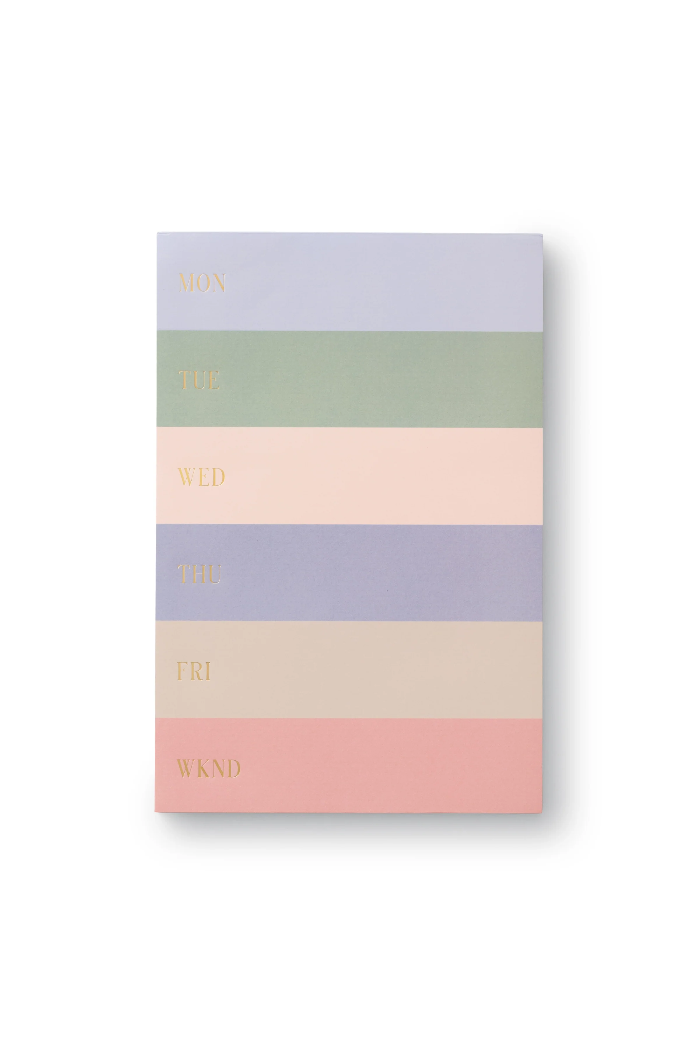RIFLE PAPER CO - Muted Color Block Weekly Memo Notepad