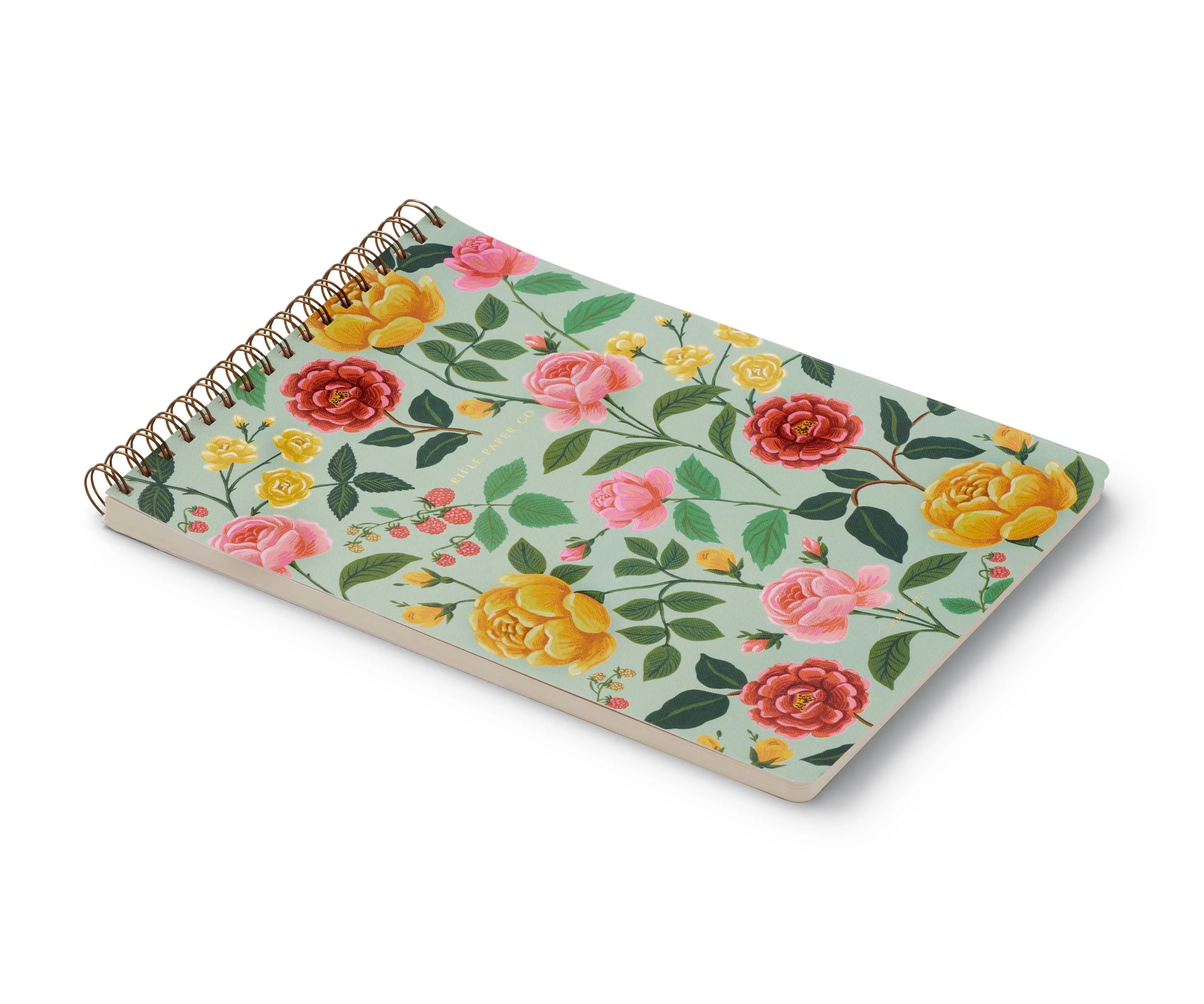 RIFLE PAPER CO - Roses Large Top Spiral Notebook - Image 2