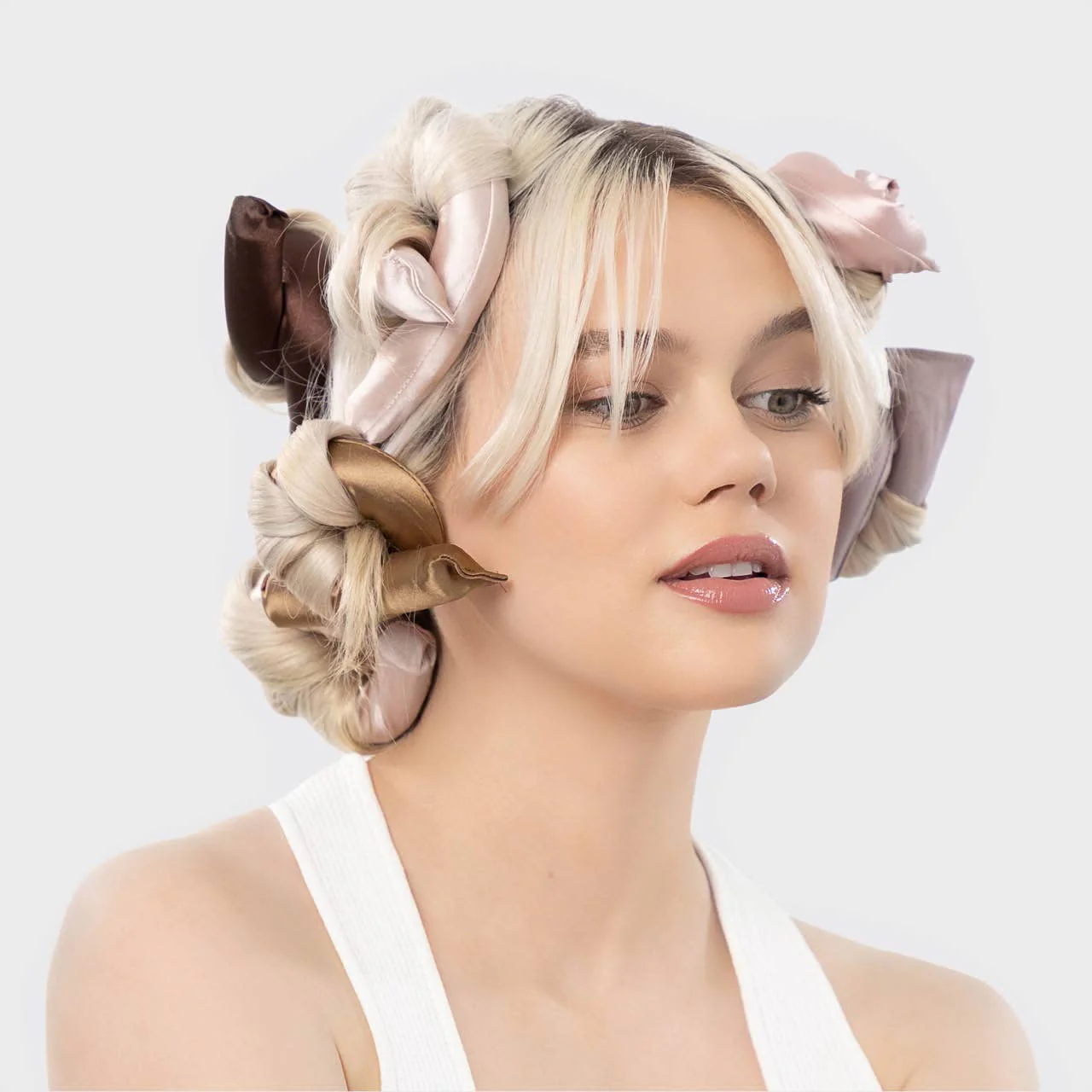 KITSCH - Satin Wrapped Flexi Rods - 6pc Set - Image 5