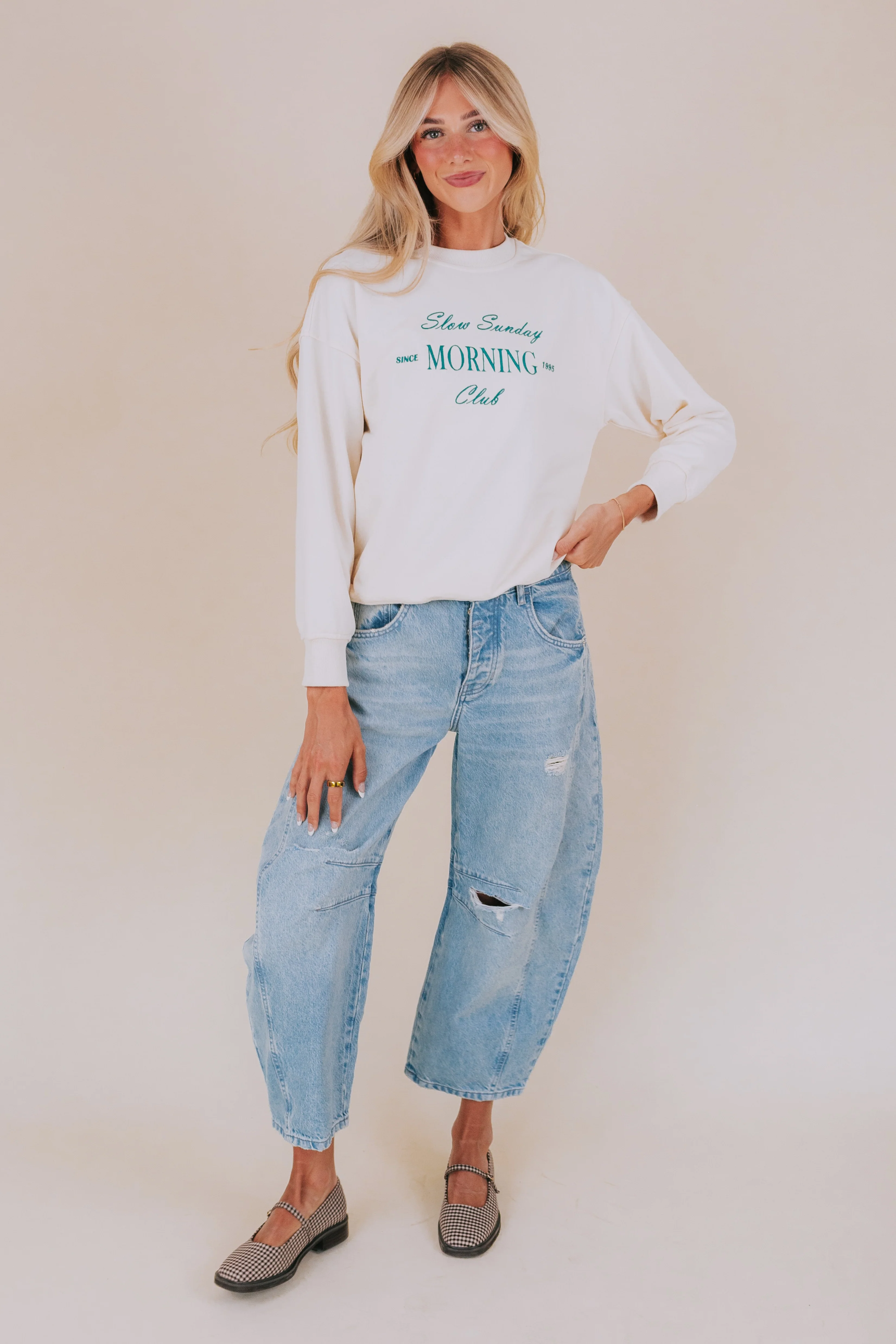 Slow Sunday Morning Sweatshirt - Image 6