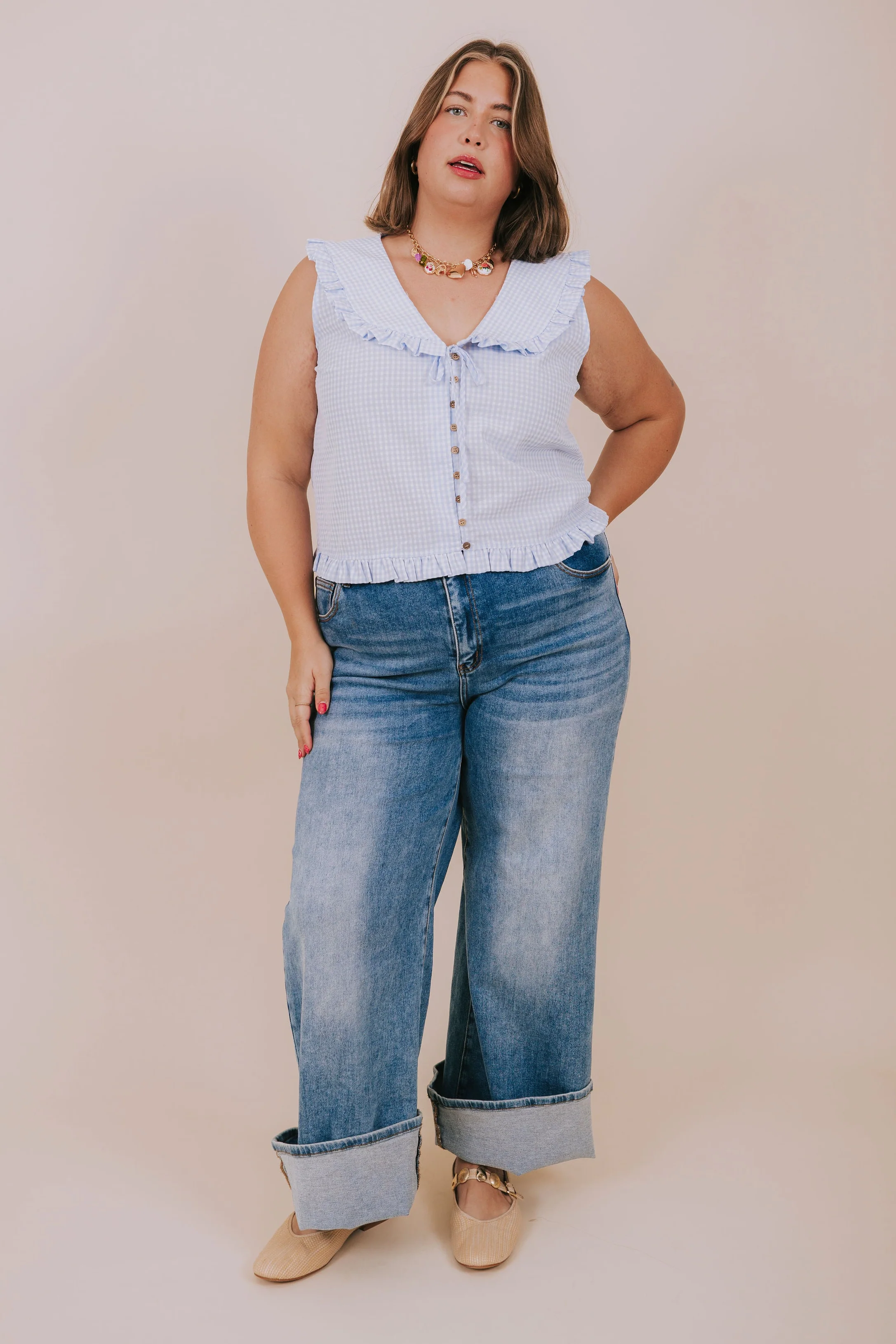PLUS SIZE - Spring In My Step Top - Image 5