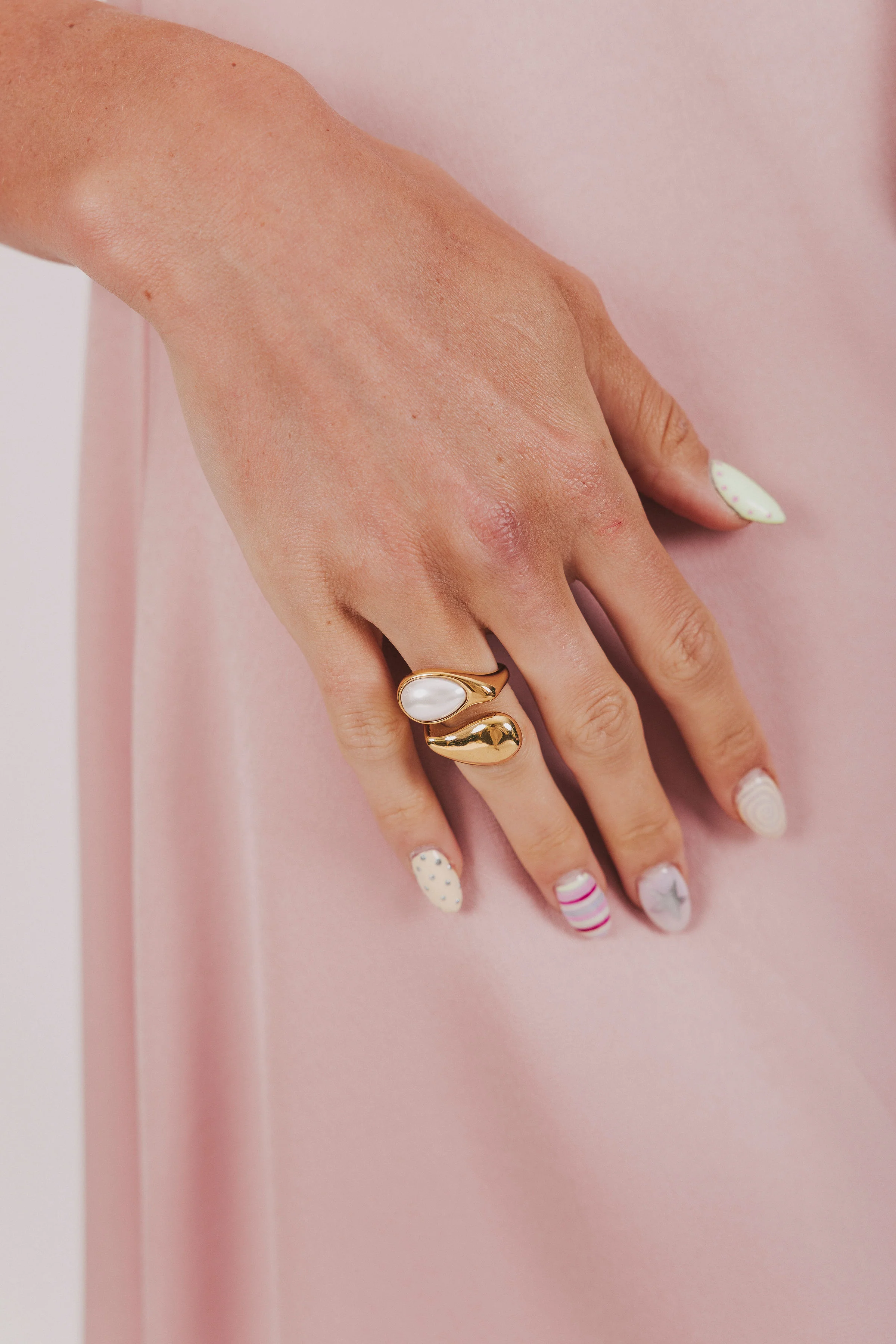 Still Holding On Ring - 14K Gold Plated