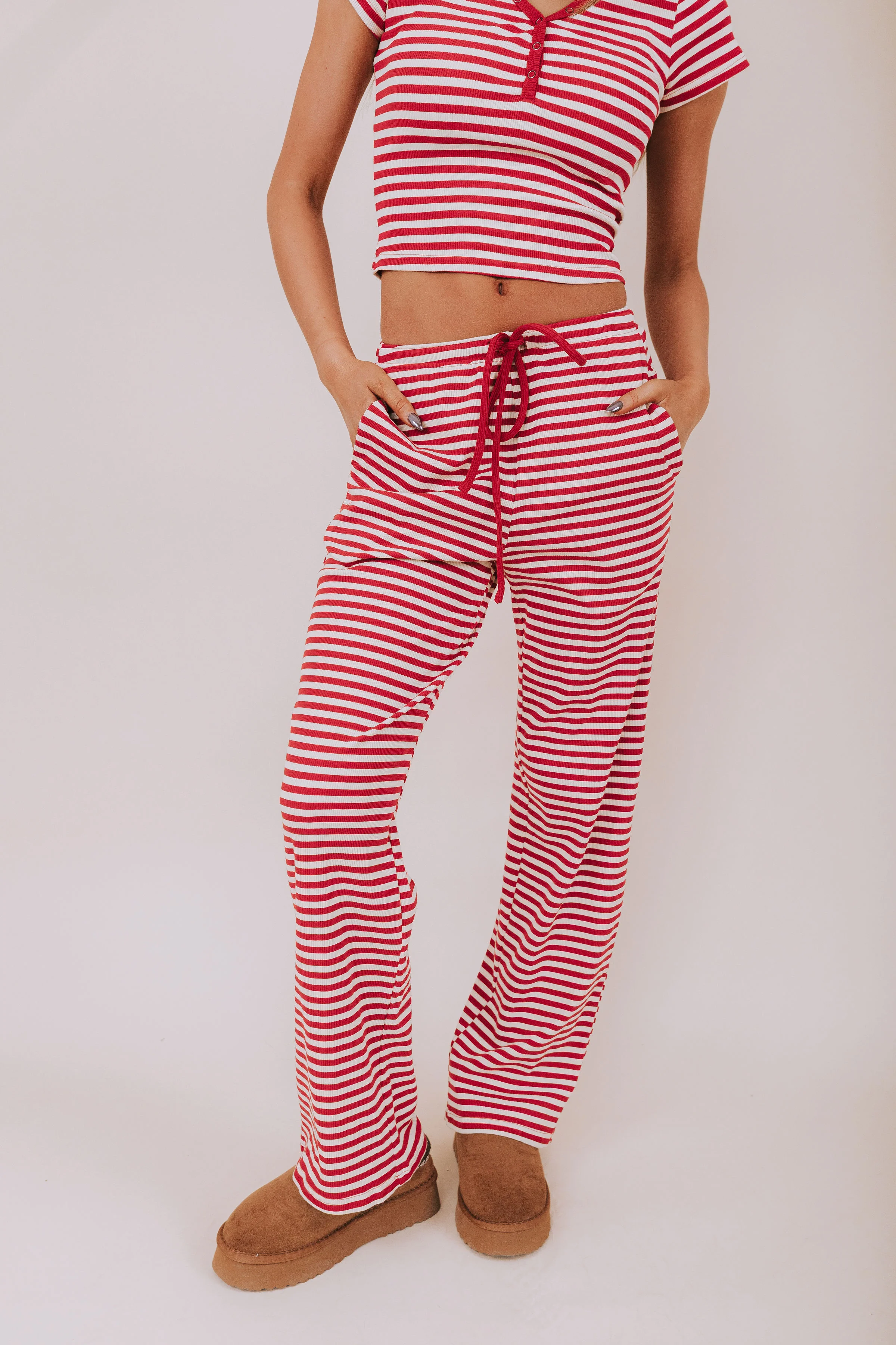 Sunday Stripe Pants - 4 Colors! - Image 11
