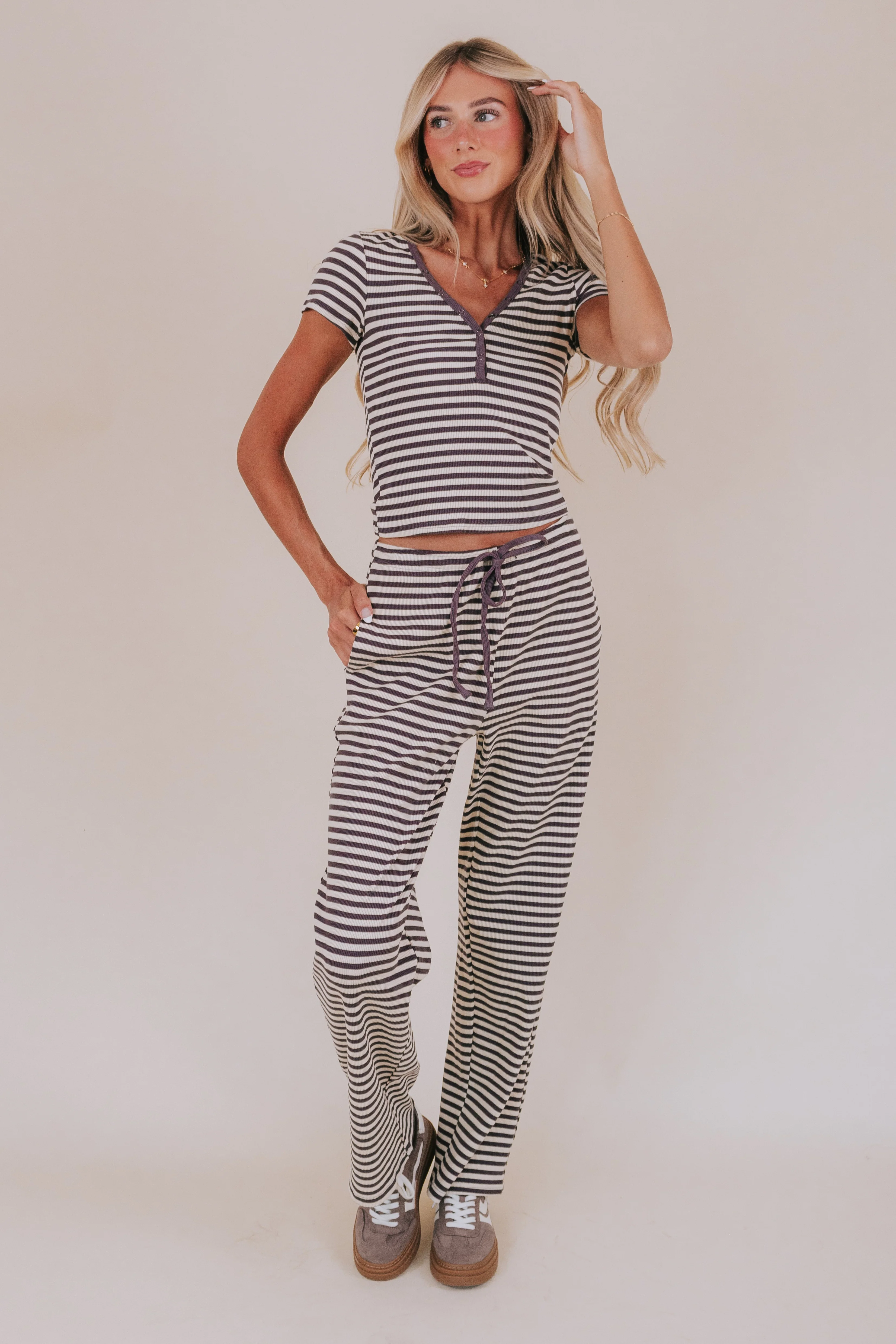 Sunday Stripe Pants - 4 Colors! - Image 19