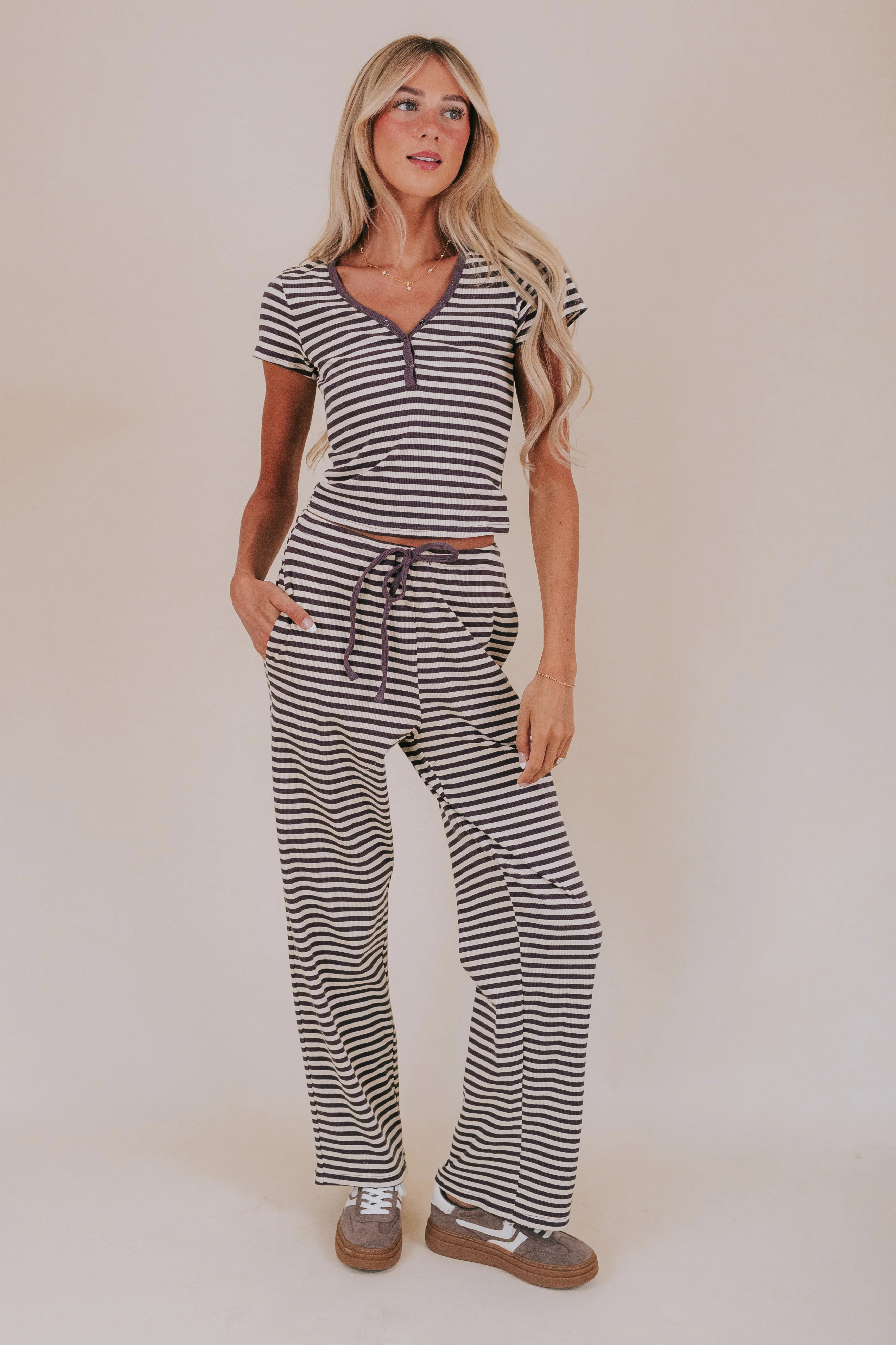 Sunday Stripe Top - 4 Colors! - Image 23