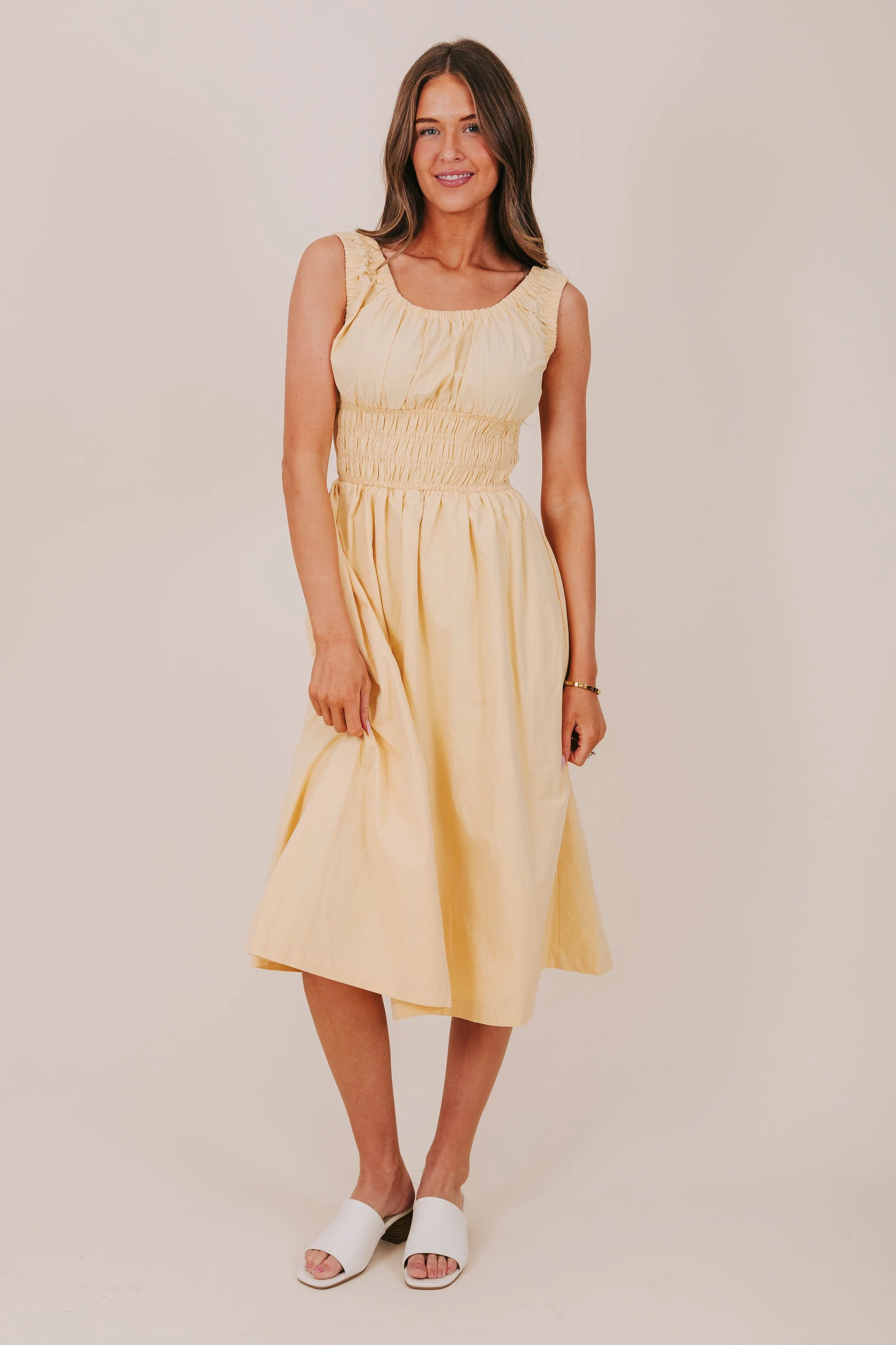 Sun On My Shoulders Dress - 2 Colors!